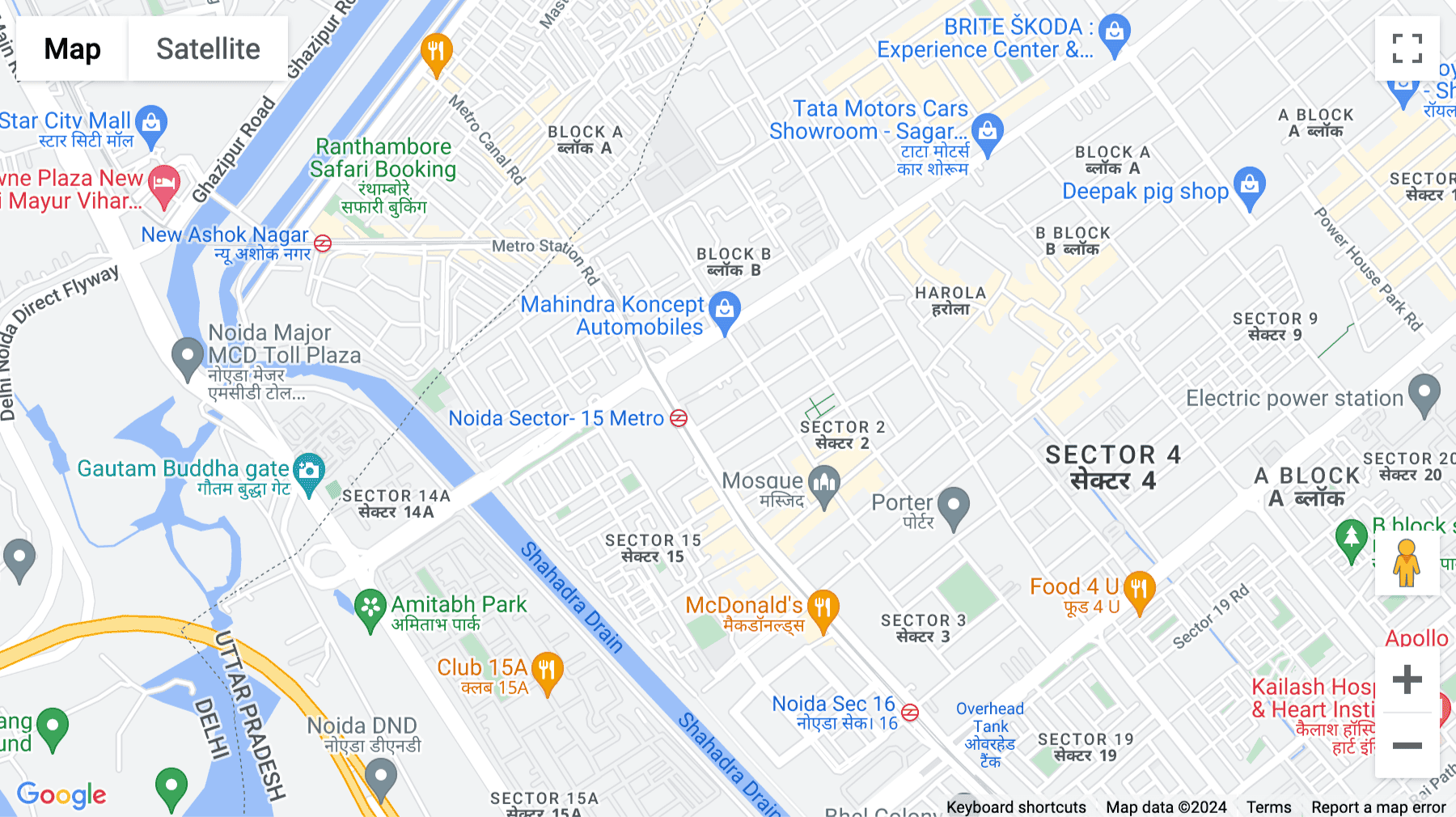 Click for interative map of B-7, B Block, Sector 2, Noida