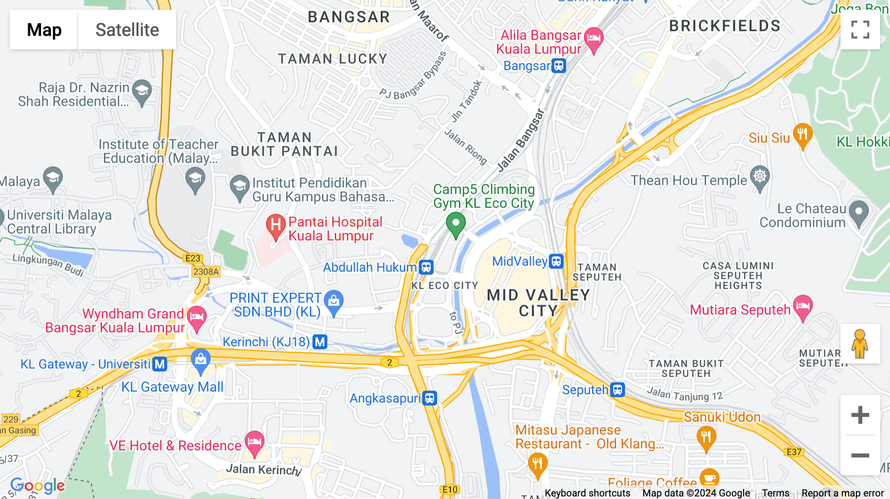 Click for interative map of Levels 15-19, Boutique Office 1 (B01-C), Menara 2, KL Eco City, No 3, Jalan Bangsar, Kuala Lumpur, Kuala Lumpur