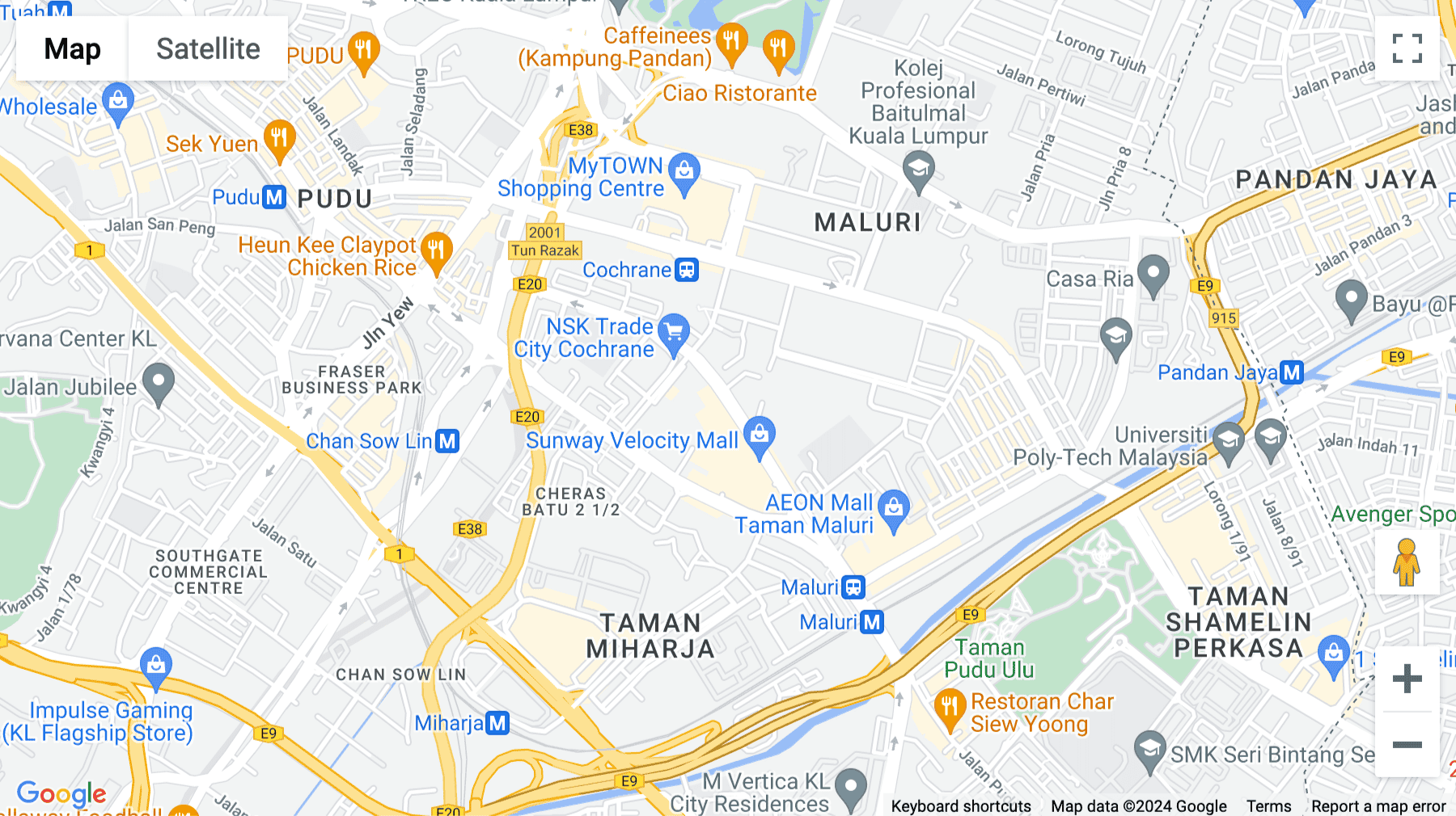 Click for interative map of Level 3A, Sunway Visio Tower, Lingkaran SV, Sunway Velocity, Kuala Lumpur