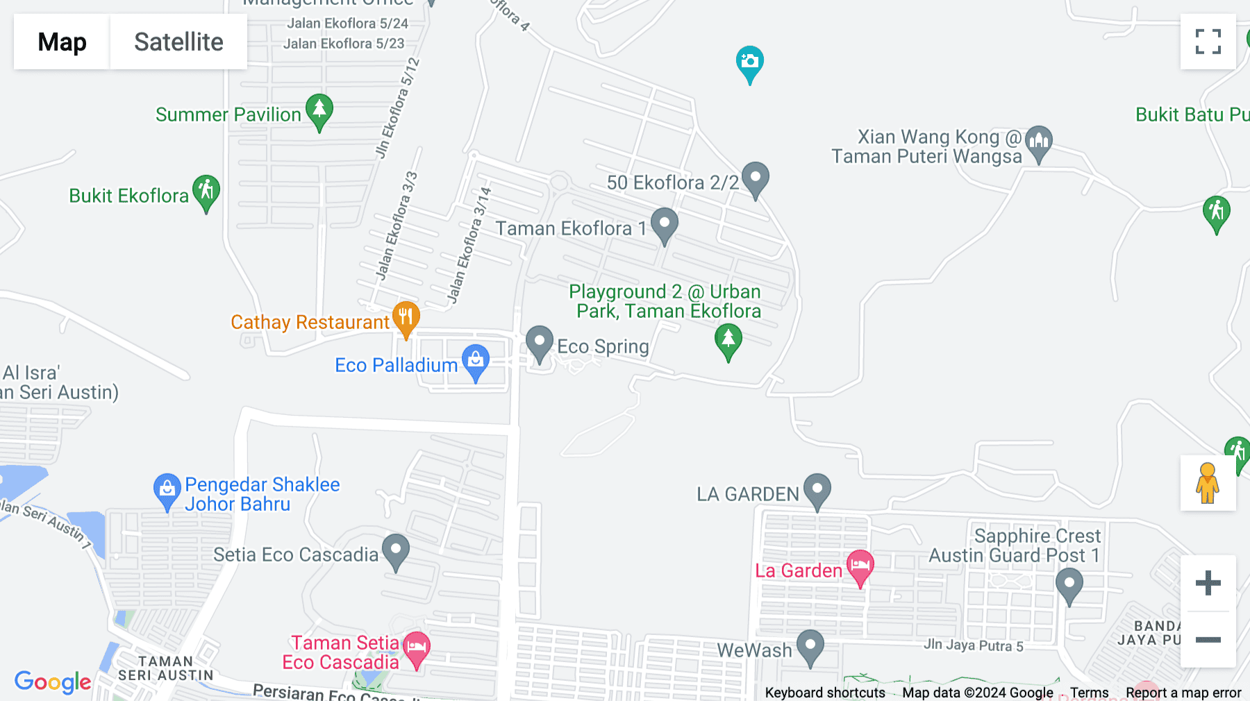 Click for interative map of Reserve Eco Palladium, A-04-01-03, Pusat Perdagangan Ekoflora, Jalan Ekoflora 7/3, Taman Ekoflora, Johor Bahru