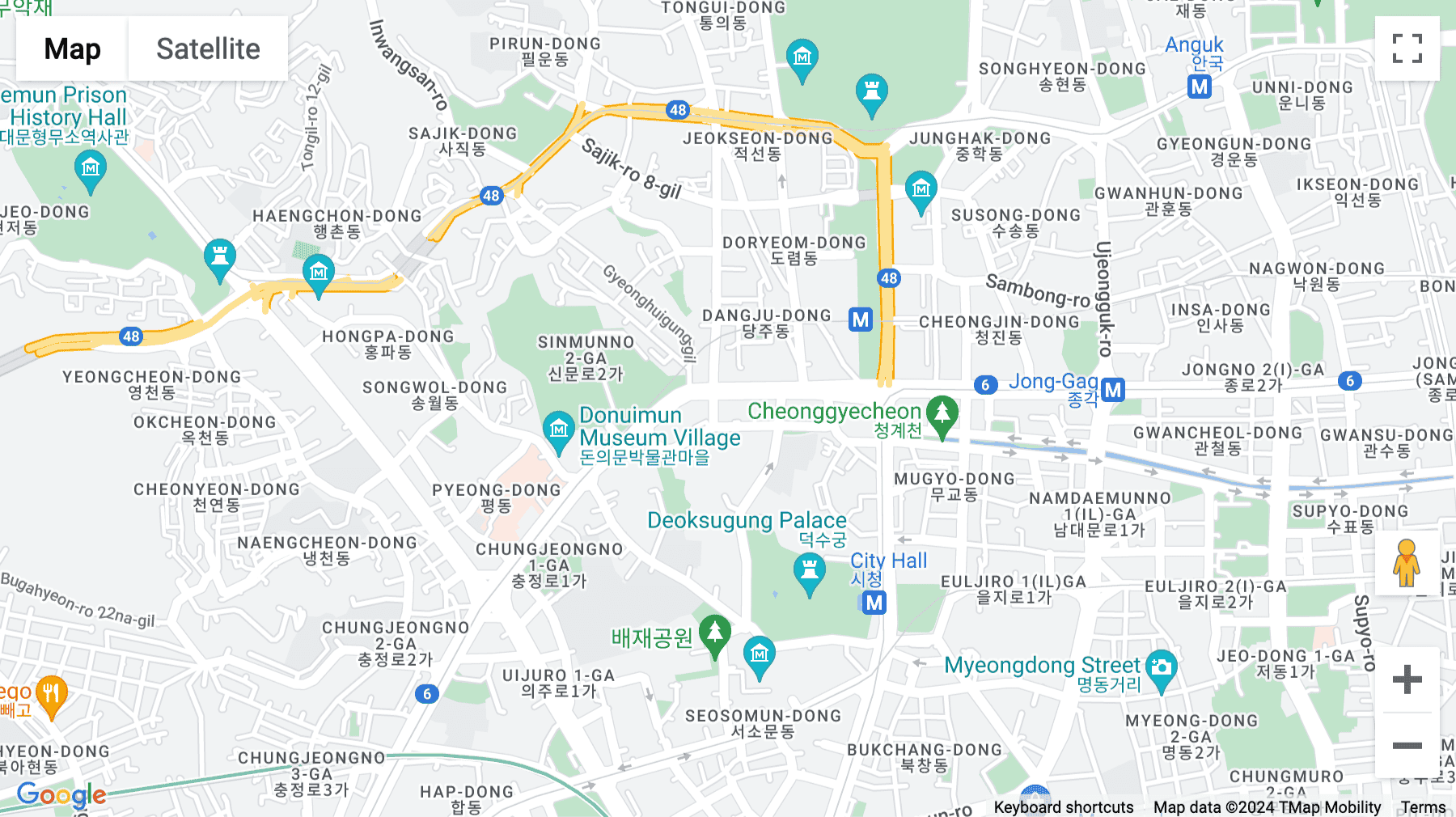 Click for interative map of Concordian, 2F, 5F, 76 Saemunan-ro, Jongno-gu, Seoul