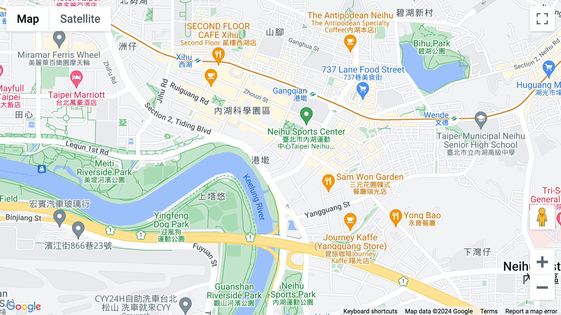 Click for interative map of 10F, 56, Ln.316, Ruiguang Rd, Neihu Dist. Taipei City, Taipei