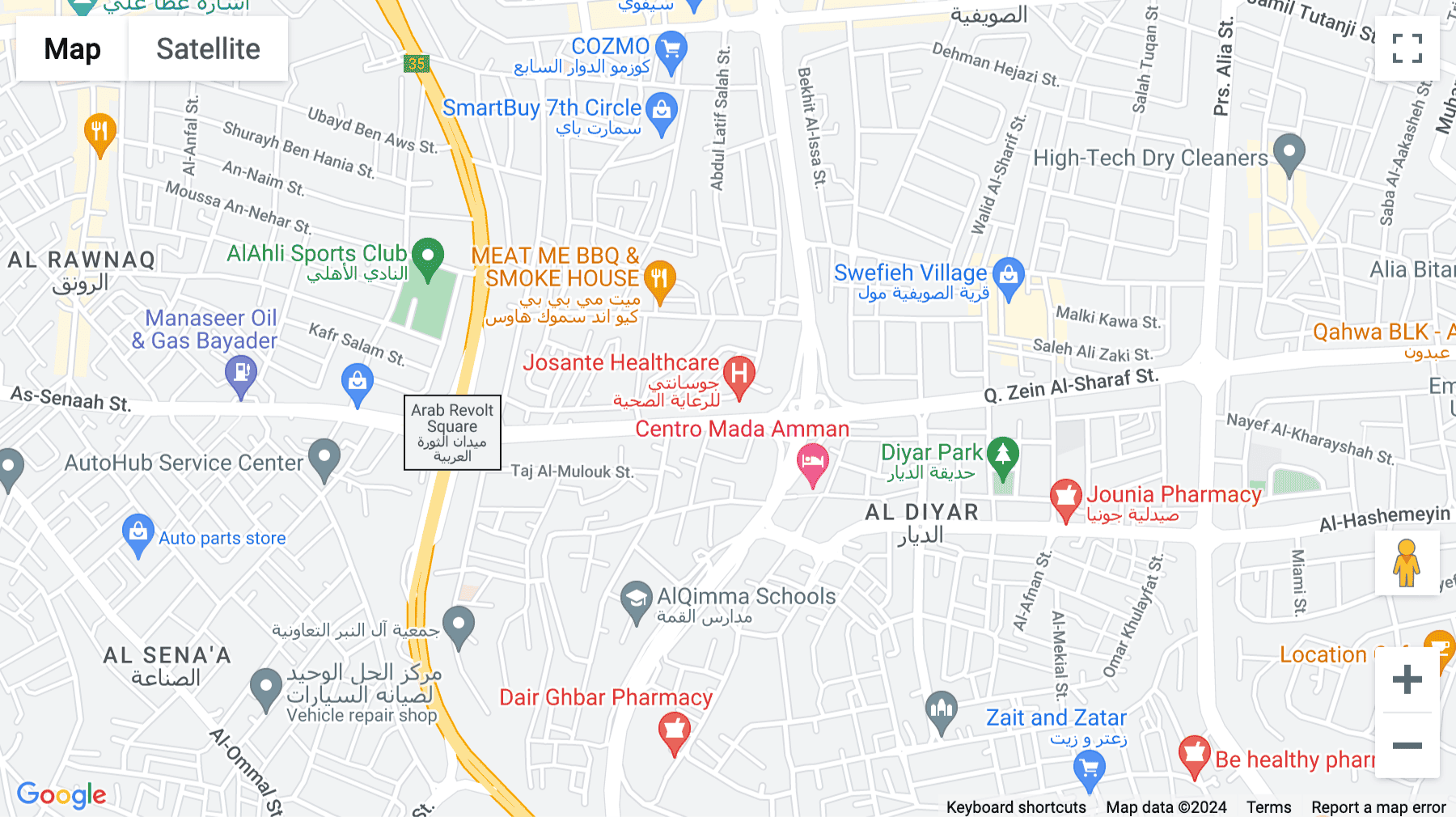 Click for interative map of Queen Zain Al Sharaf Rd،, 5th Floor, Amman