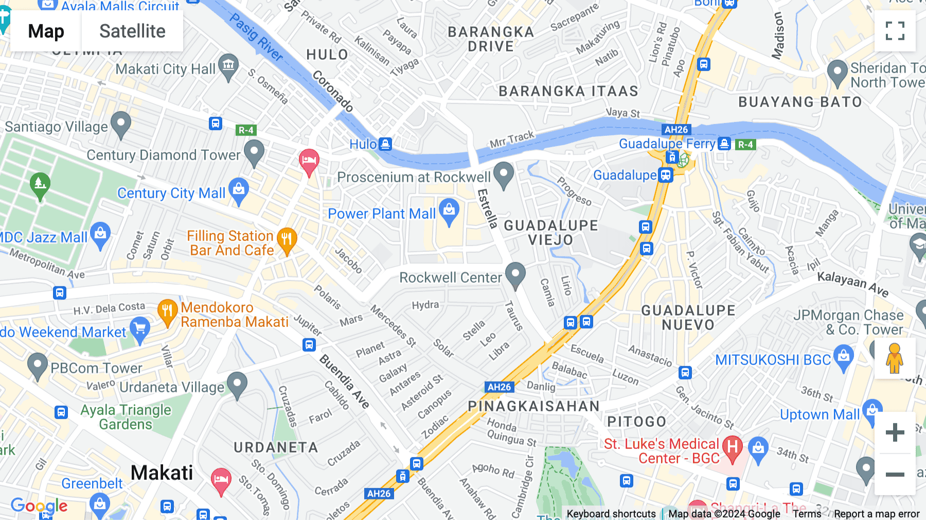 Click for interative map of Level 21, 8 Rockwell, Plaza Drive, Makati, Makati