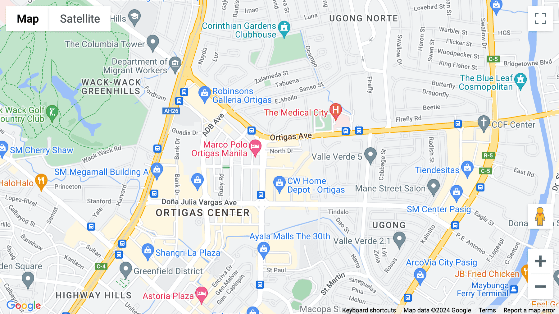 Click for interative map of 2nd floor, Building C, Metrowalk Commercial Complex, Meralco Avenue, Barangay Ugong, Pasig City, Philippines 1604, Pasig City