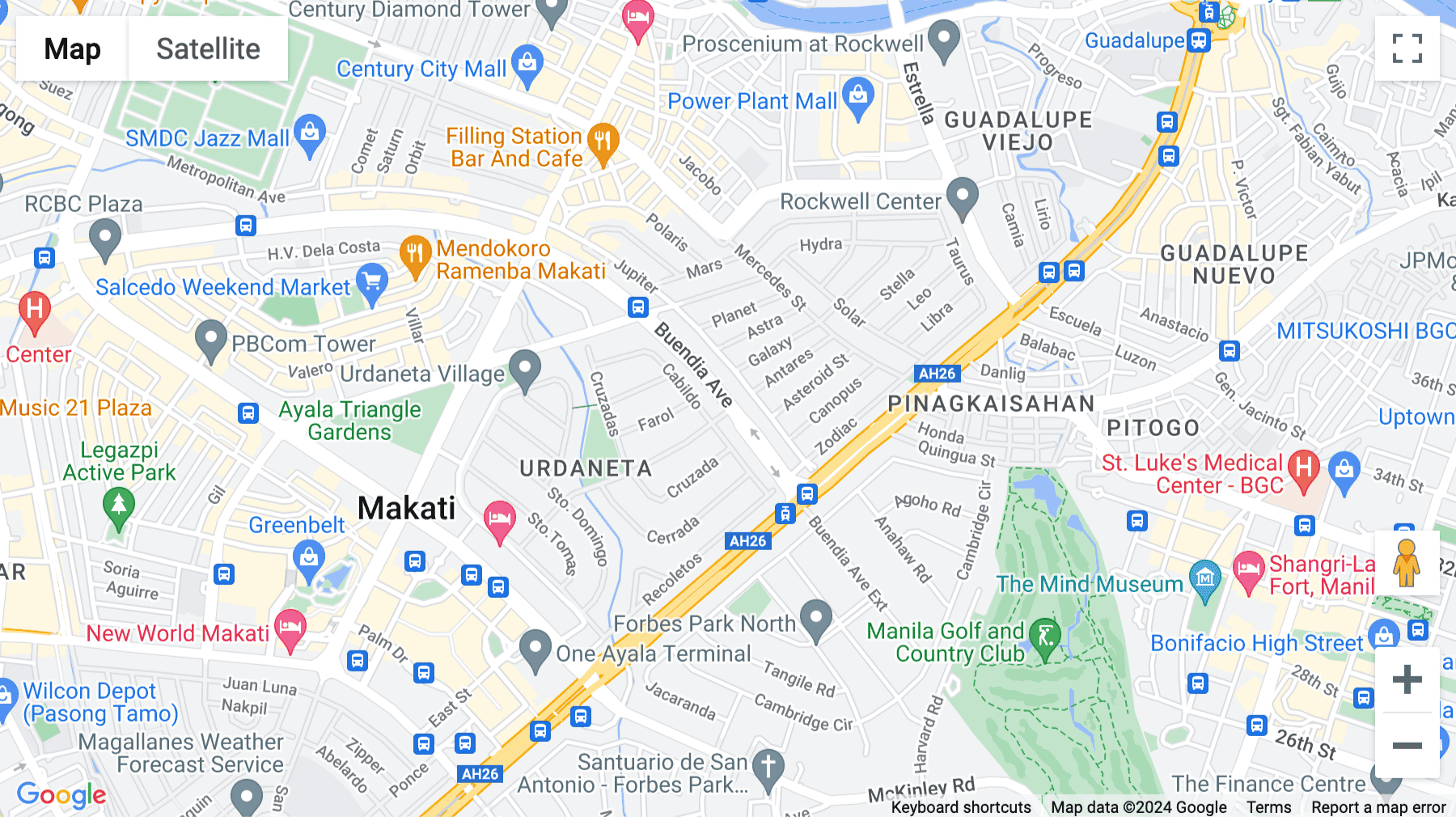 Click for interative map of ENZO Building, 399 Buendia Avenue, Makati