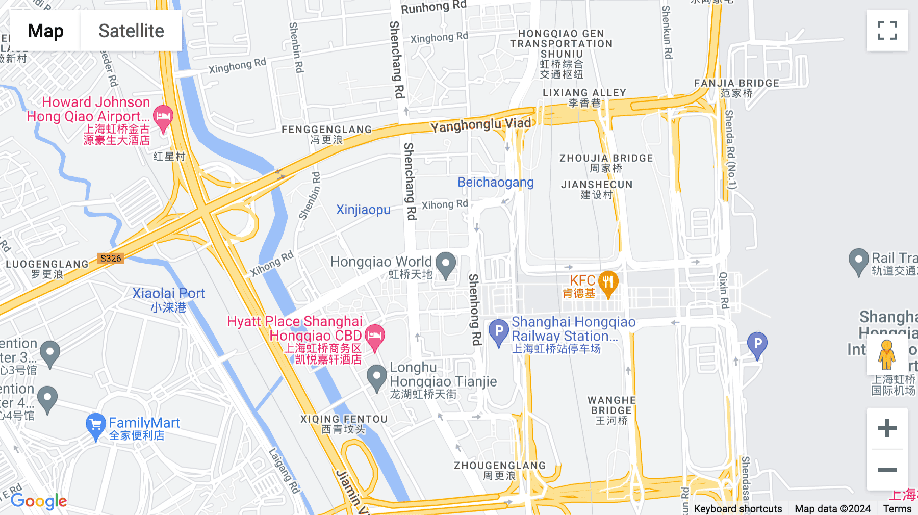 Click for interative map of 5/F, The Hub Tower 3(East), No.29 Suhong Road, Minhang District, Shanghai