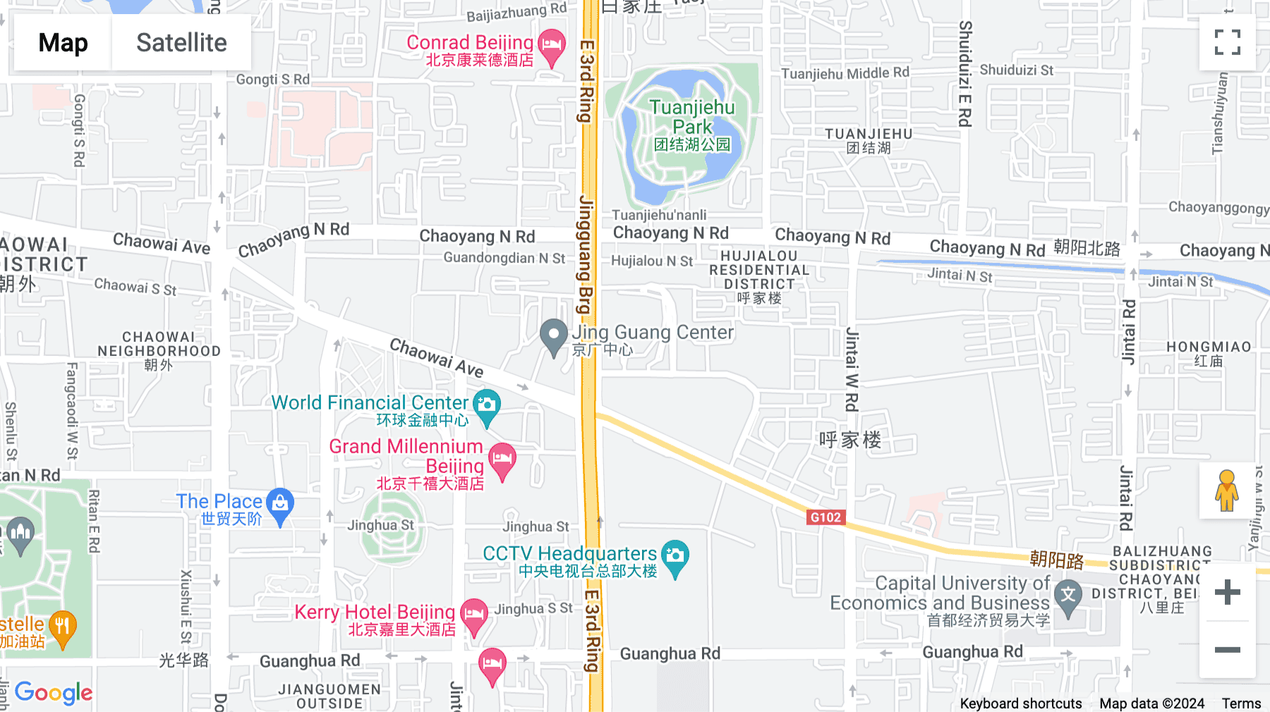 Click for interative map of 3F, Wonderful World Commercial Plaza, Courtyard 38, E. 3rd Ring Road North, Chaoyang District, Beijing