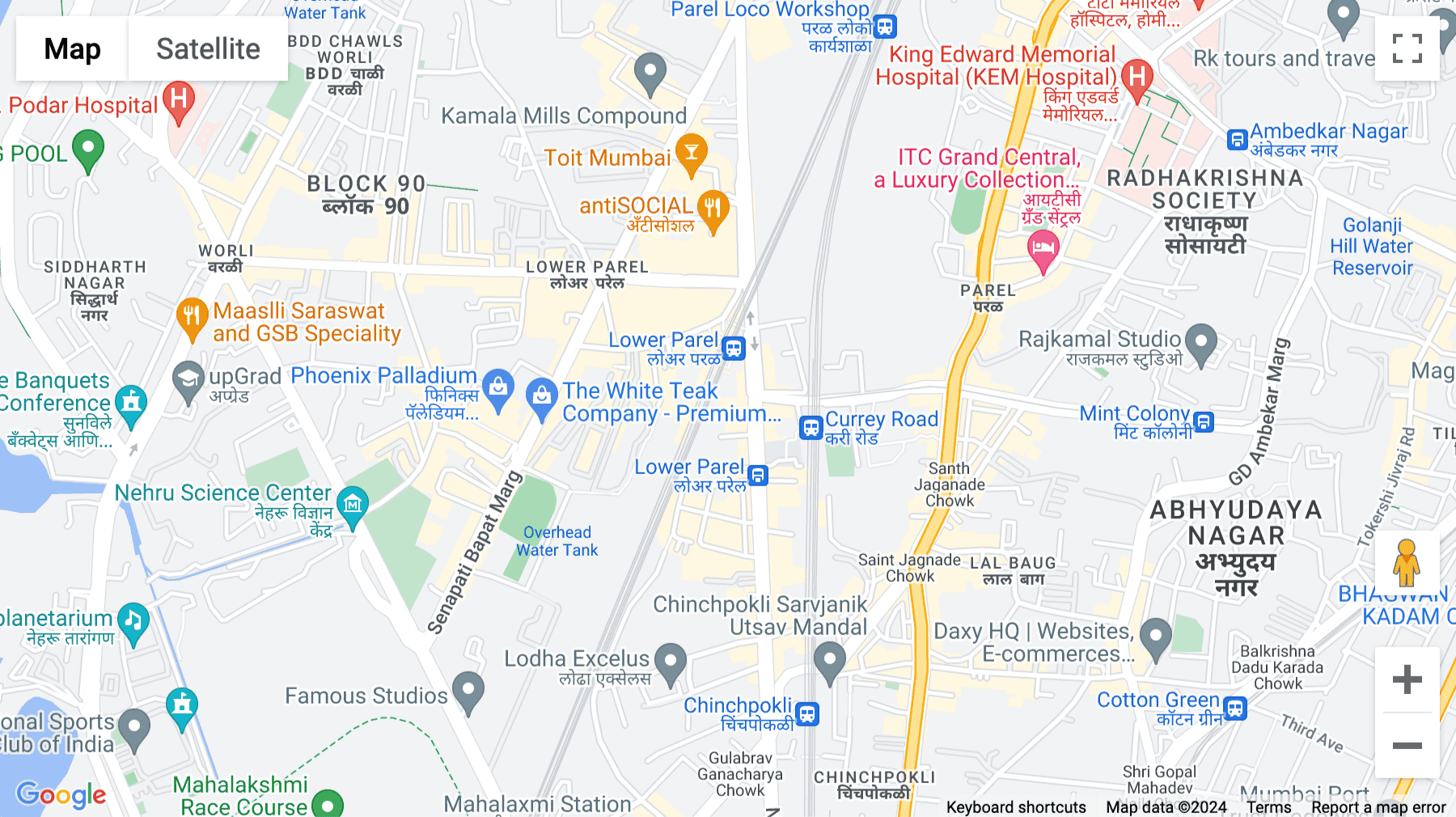 Click for interative map of Marathon Futurex, Level 13, Unit no. 1304, Lower Parel, Mumbai, 400013, Mumbai