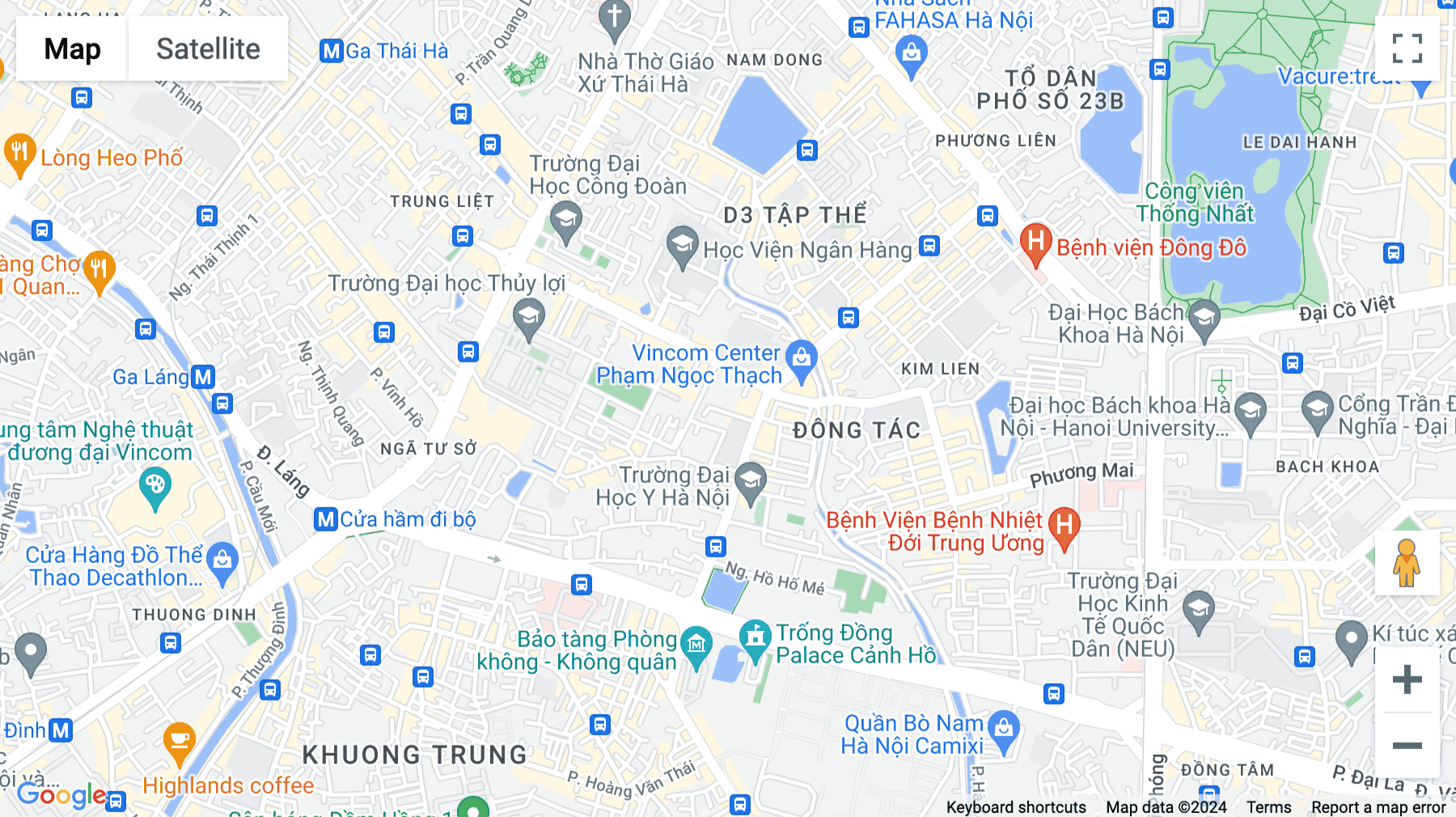 Click for interative map of Coninco Tower, 4 Ton That Tung, 15th Floor, Dong Da district, Ha Noi, Hanoi