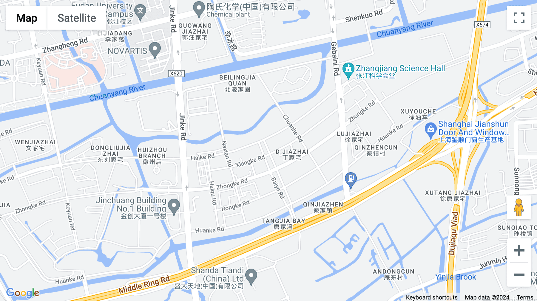 Click for interative map of 2-3F, Building A, Torch Core R&D Building, No. 58 Zhangke Xiangke Road, Pudong New Area, Shanghai