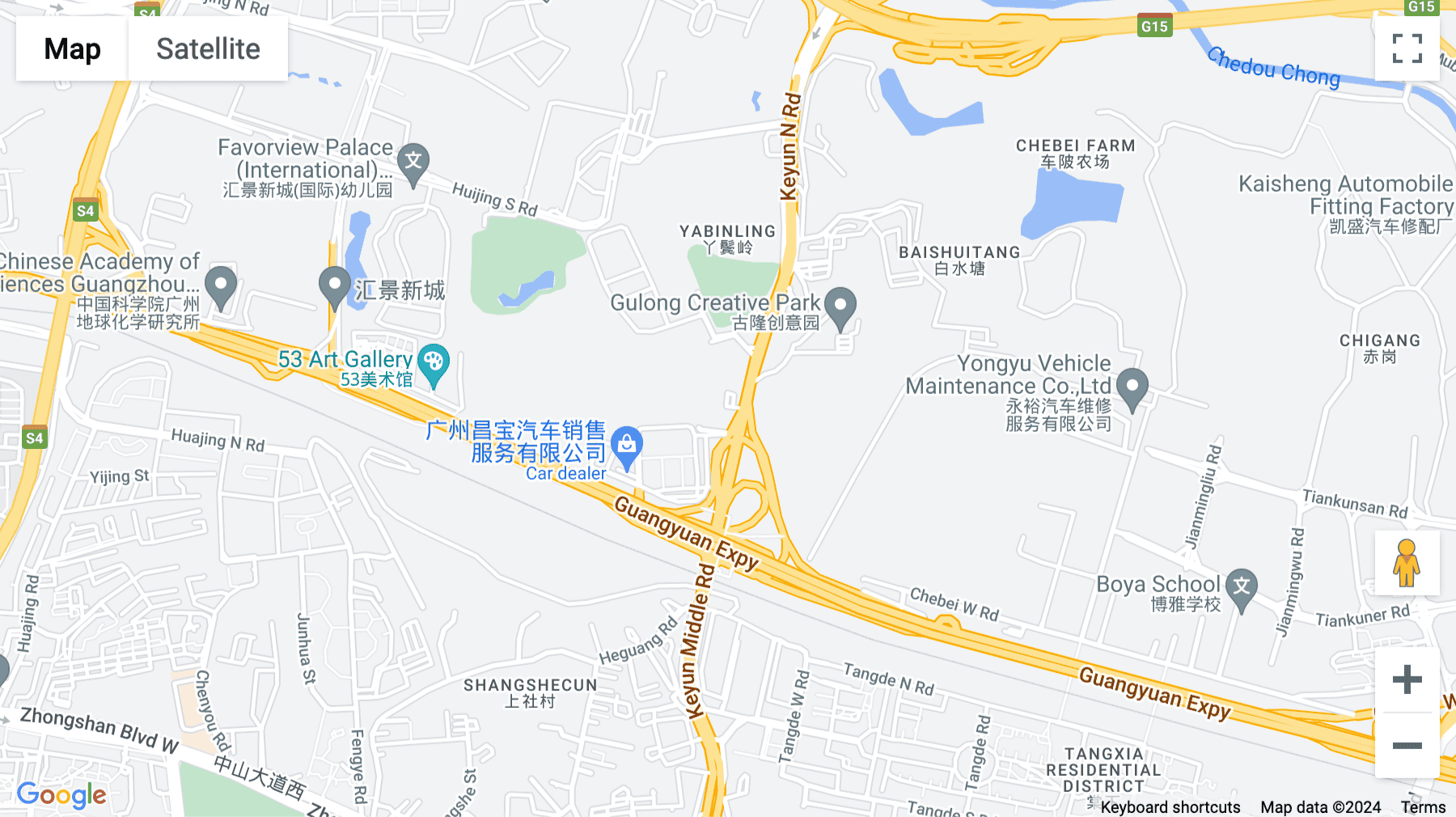 Click for interative map of 3rd Floor, Chuangjin Entrepreneurship Industrial Park, No.108, Keyun North Road, Tianhe District, Guangzhou