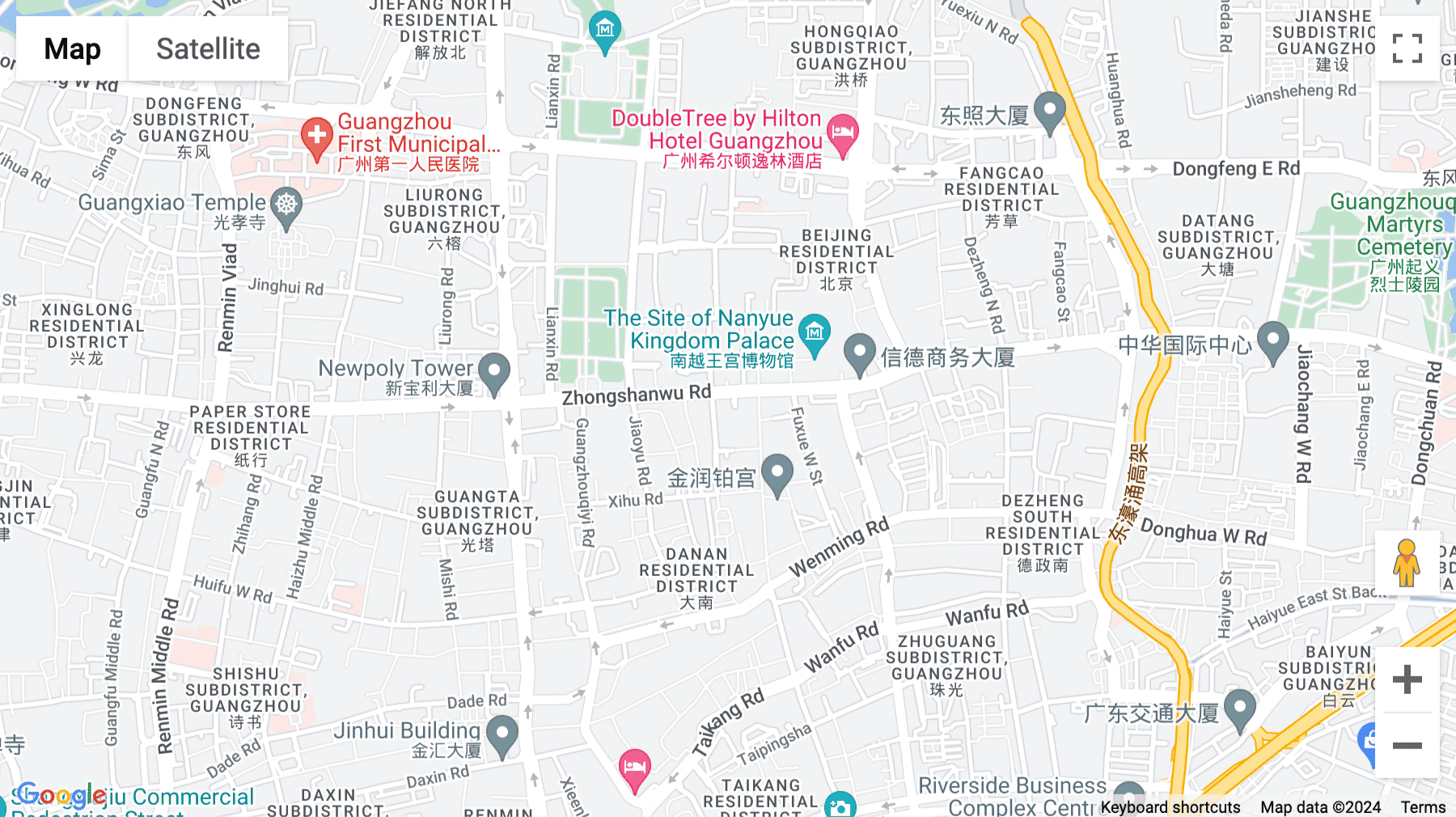 Click for interative map of 1F/3-6F/13-18F, 33 Zhongshan 5th Road, Yuexiu District, Guangzhou