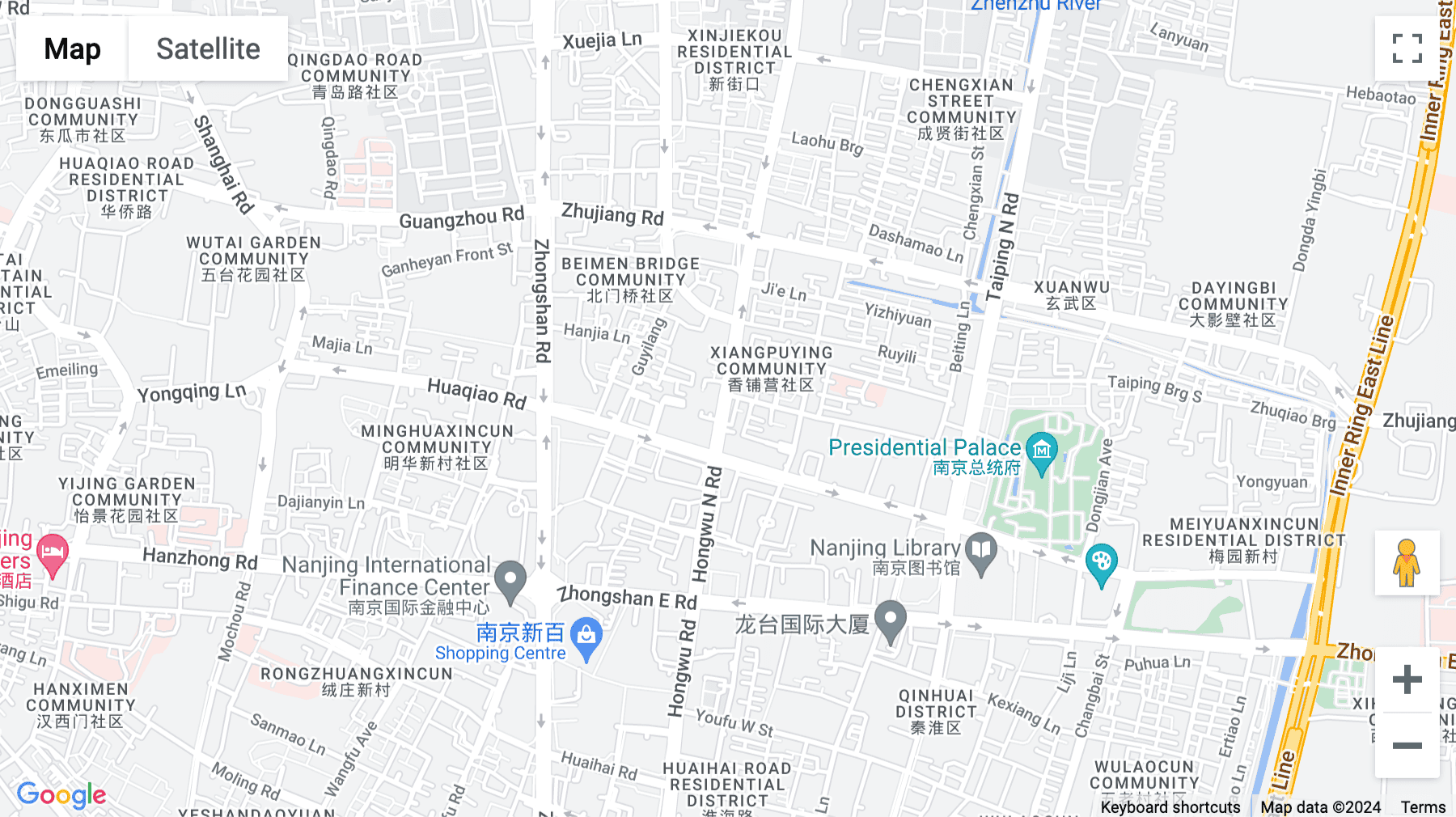 Click for interative map of 16 Hongwu North Road, Xuanwu District, Nanjing, Nanjing