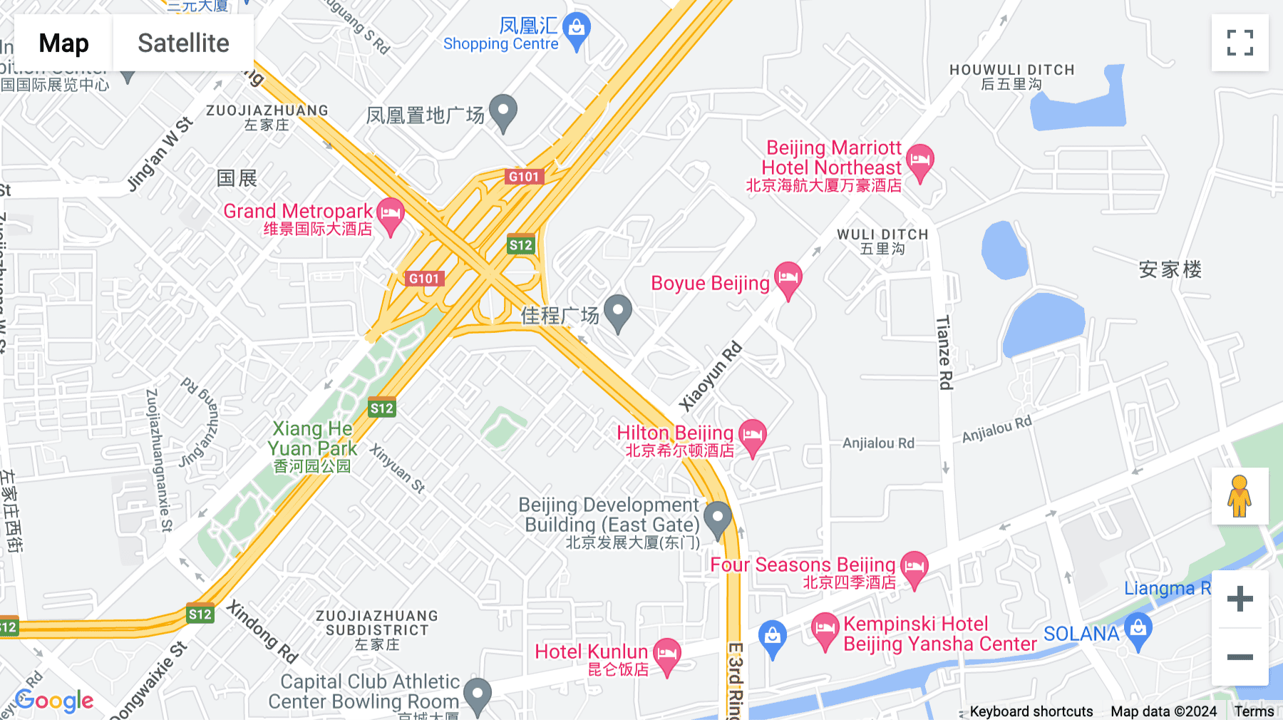 Click for interative map of 4F, Block A, Borui Building, No.26 A, East Third Ring North Road, Chaoyang District, Beijing, Beijing