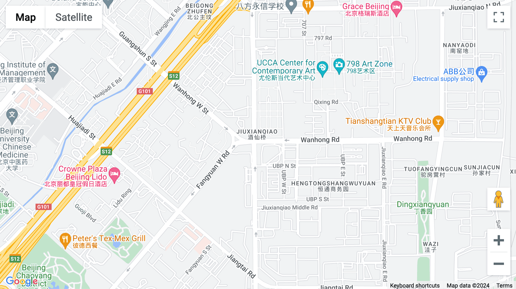 Click for interative map of 17F, Block C, Star City International, No.10 A, Jiuxianqiao Road, Chaoyang District, Beijing, Beijing