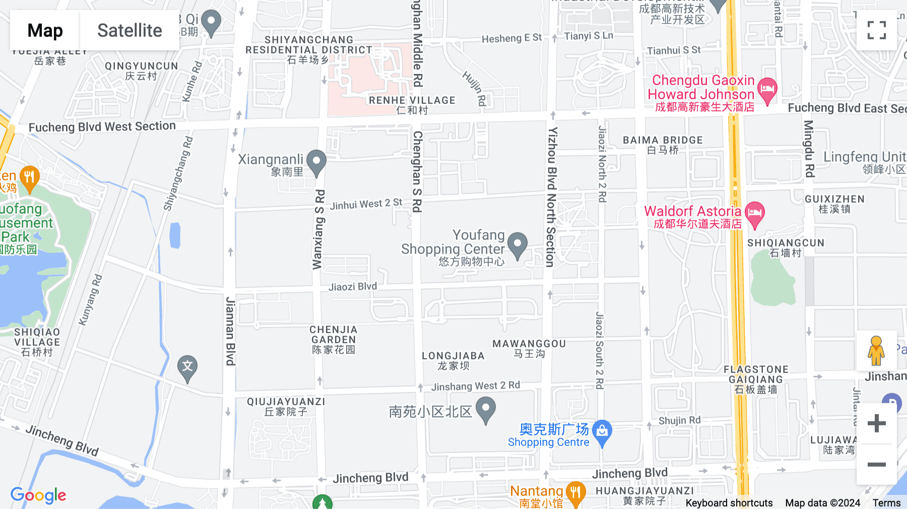 Click for interative map of 20th and 21st Floor, Building M6, ICP Huanhui Commercial Plaza, 300 Jiaozi Avenue, Wuhou District, Chengdu, Chengdu