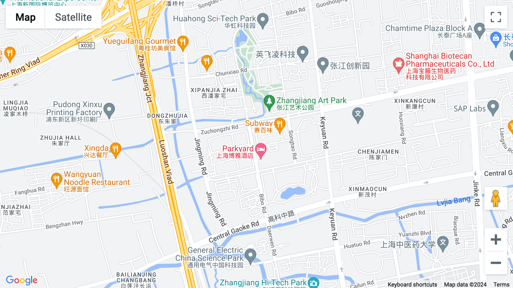 Click for interative map of 2-3F, 6-7F, Building 7, Zhangjiang Microelectronics Port, No. 690 Bibo Road, Pudong, Shanghai, Shanghai