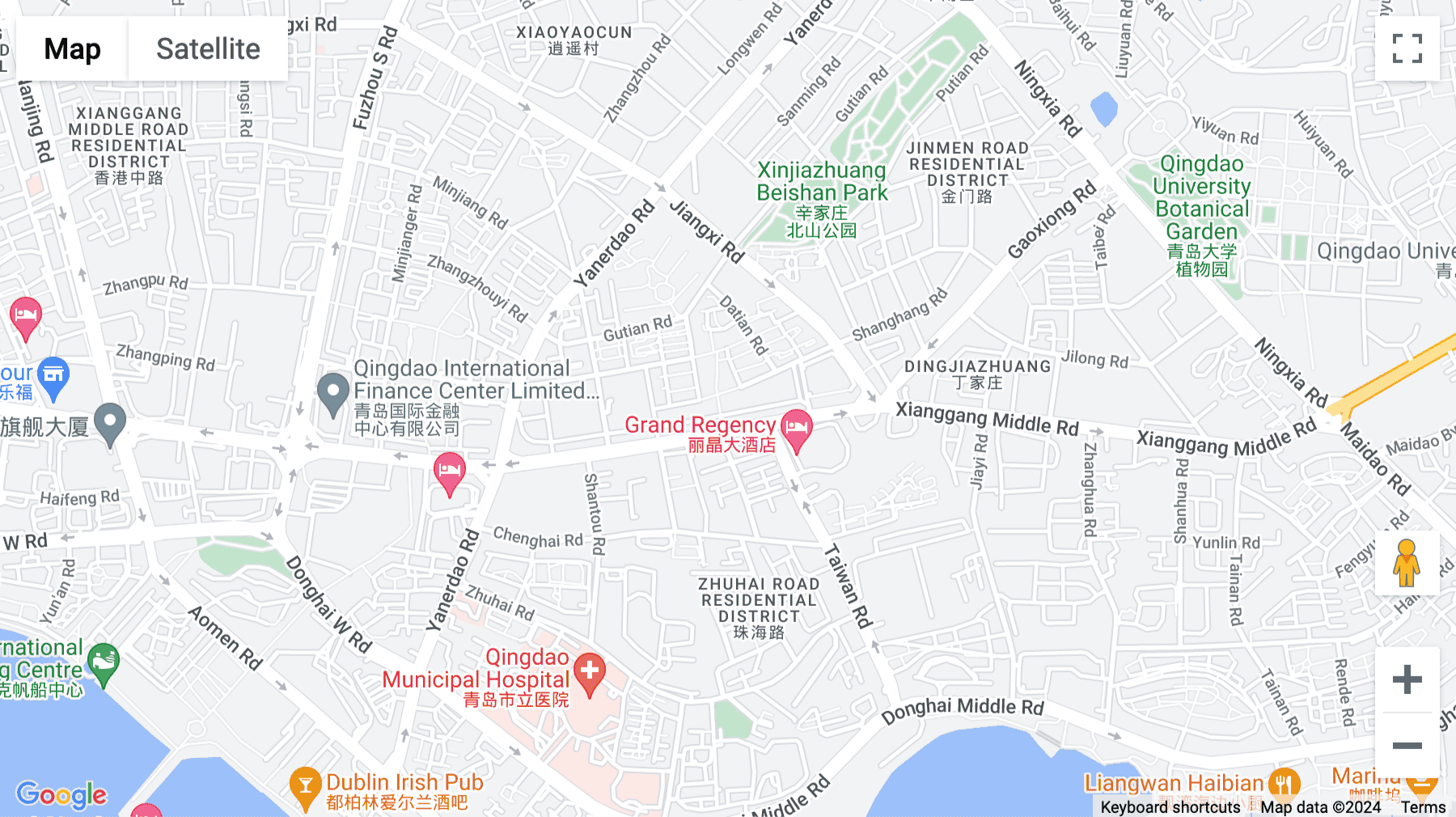 Click for interative map of 3rd Floor, Qingdao International News Center, 50 Hong Kong Middle Road, Shinan District, Qingdao