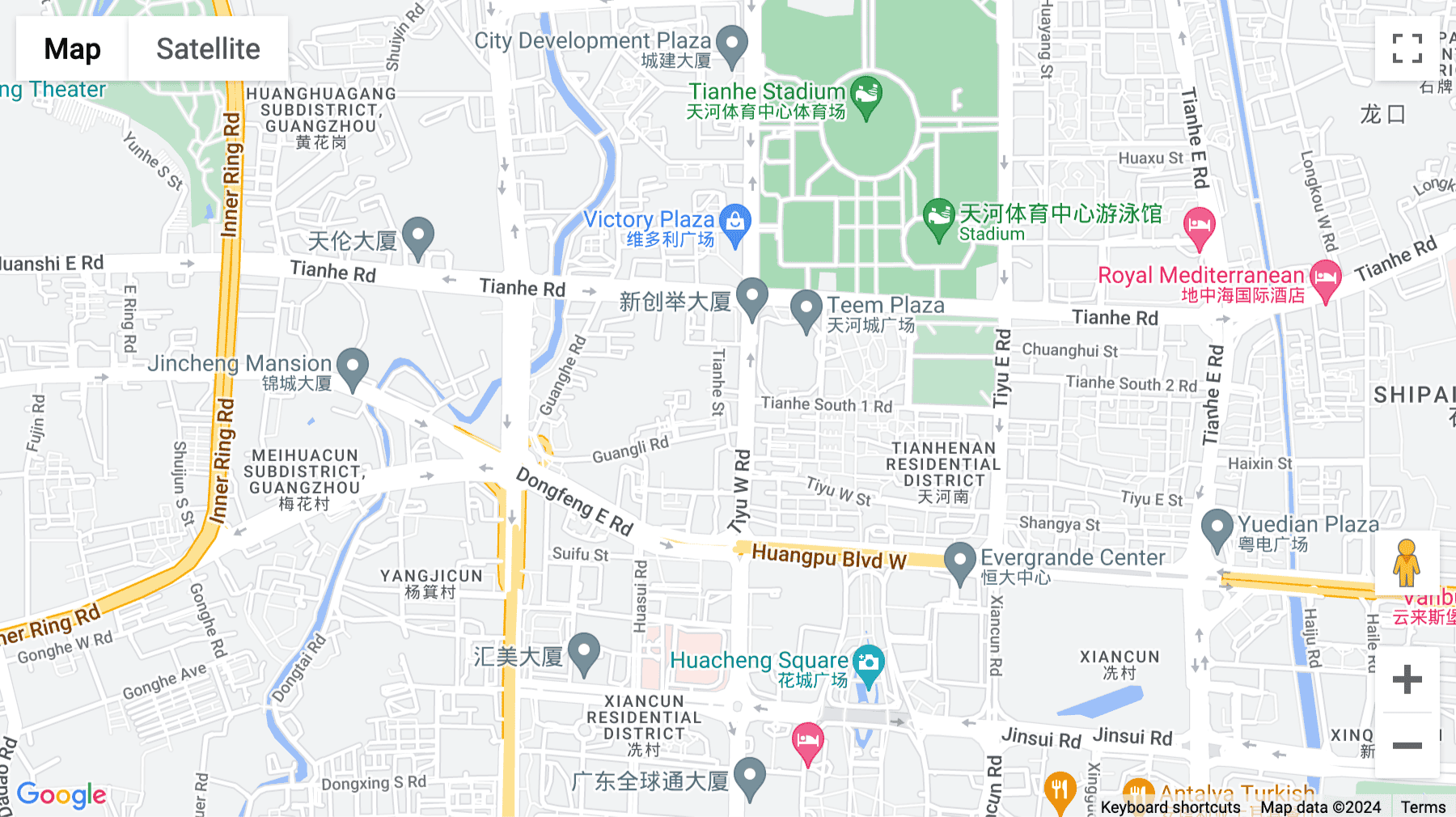 Click for interative map of 15th Floor, Hongdun Mansion, No. 57 Tiyu West Road, Tianhe District, Guangzhou