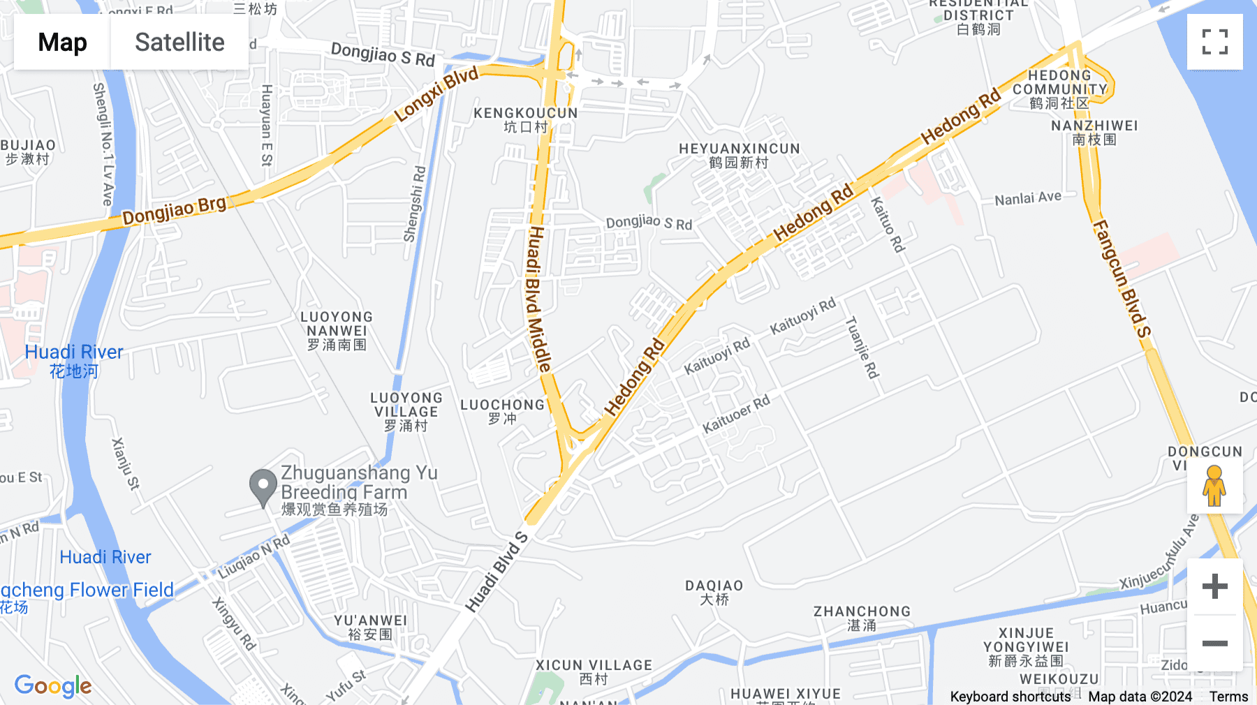 Click for interative map of Hualiyuan, Building C, No. 306, Hedong Road, 2nd Floor, Liwan District, Guangzhou