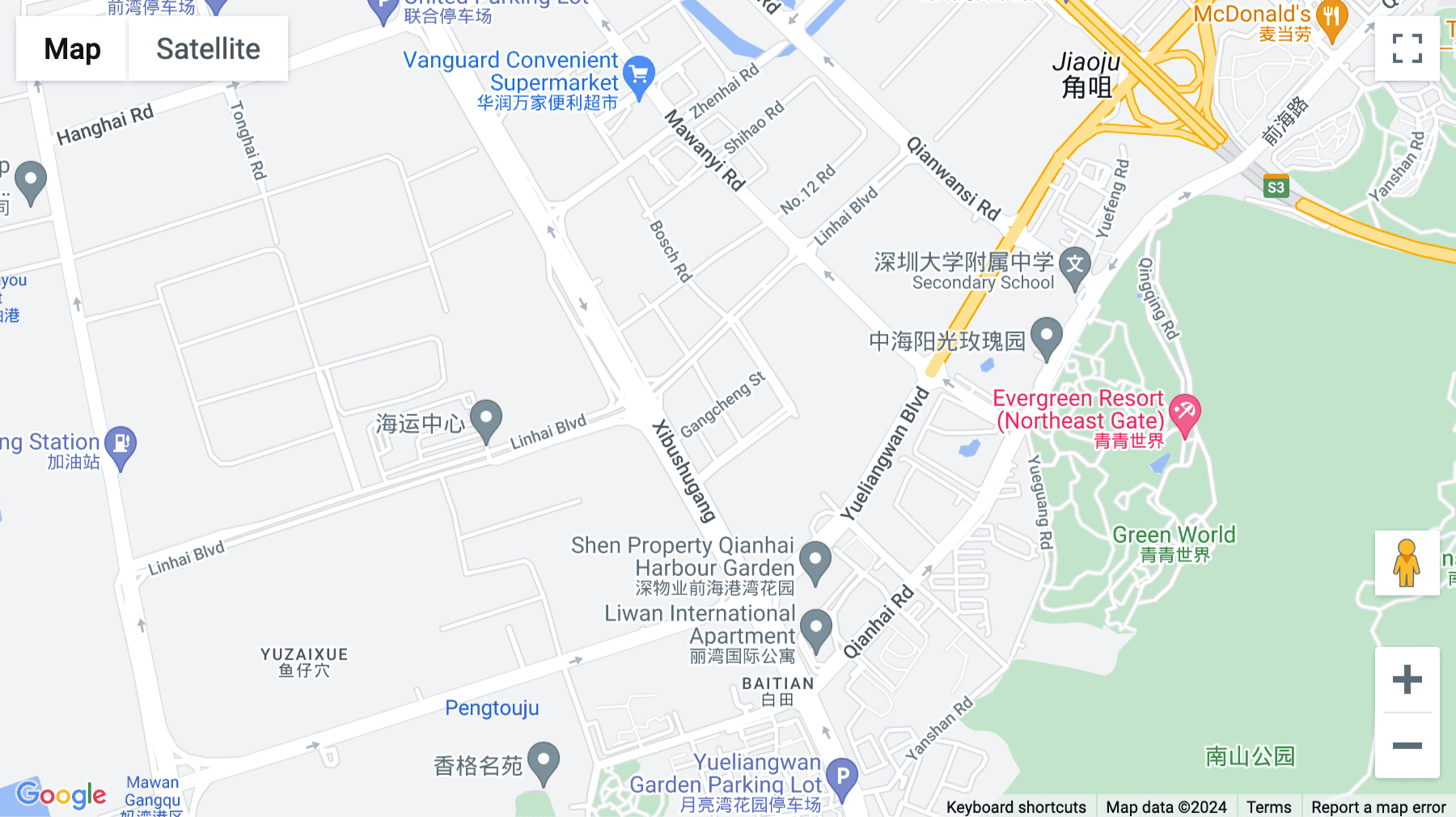 Click for interative map of 8th Floor, Qianhai Xiangbin Building, No. 18 Zimao West Street, Qianhai Cooperation Zone, Nanshan District, Shenzhen