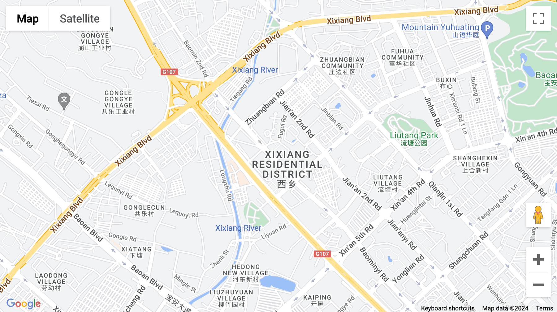 Click for interative map of Chuangfugang Center, 3rd Floor, Xincheng Plaza Building B, No.127, Baomin 2nd Road, Xixiang Street, Baoan District, Shenzhen