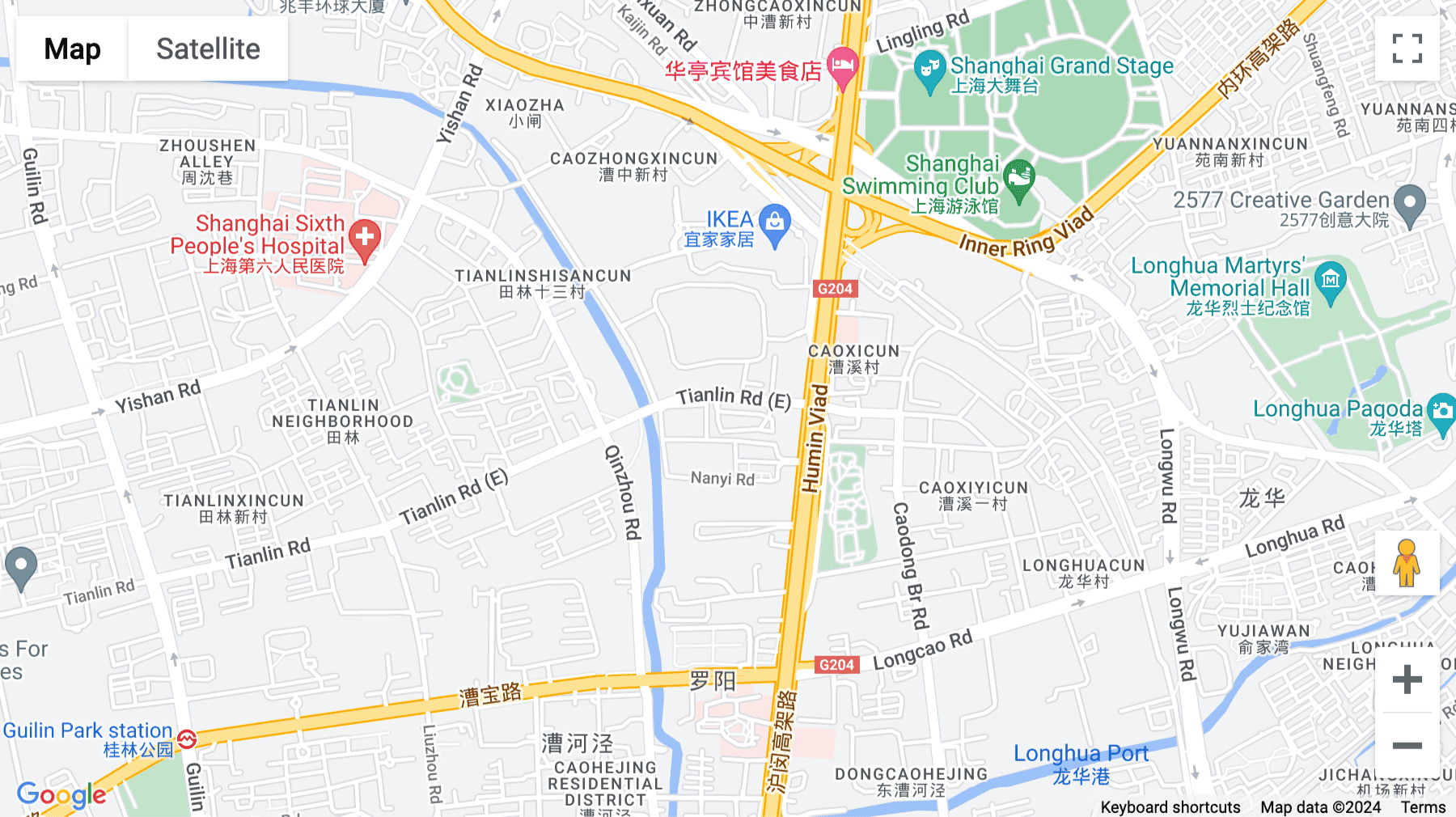 Click for interative map of 11th Floor, Huiyang Plaza, No.75 Tianlin East Road, Xuhui District, Shanghai