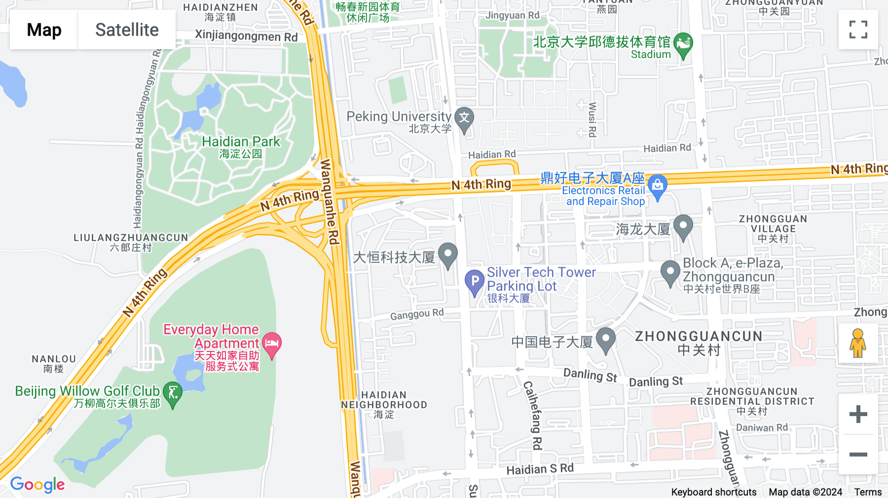 Click for interative map of 9th Floor, Lvchuang Building, No.1 Suzhou Street, Haidian District, Beijing