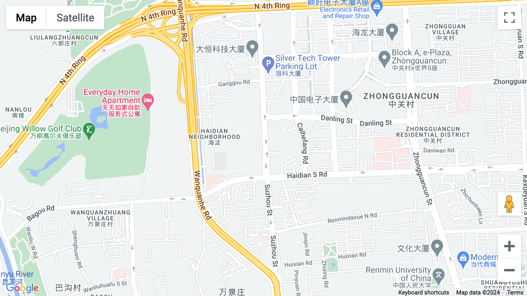 Click for interative map of Floor B1, Viva Building, No. 29 Suzhou Street, Haidian District, Beijing