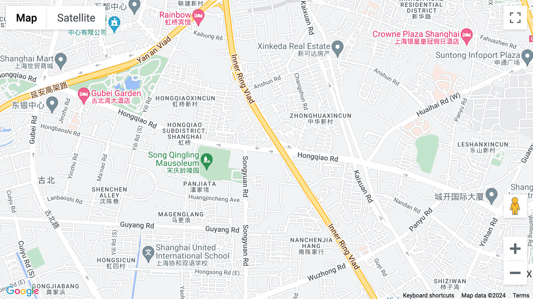 Click for interative map of Level 29, Tower A, THREE ITC, No. 183 Hongqiao Road, Shanghai