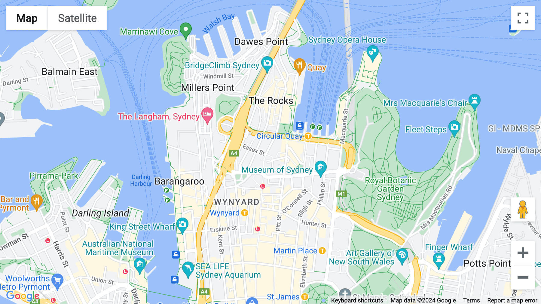 Click for interative map of Salesforce Tower, Sydney Place, 180 George Street, Level 22 & 23, Sydney