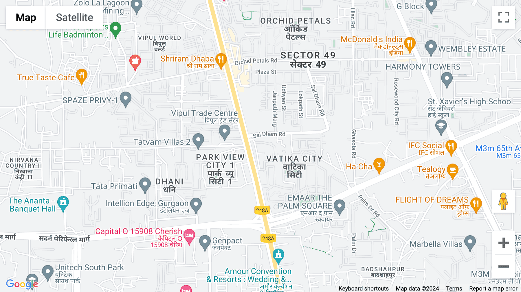 Click for interative map of First Floor, Block 2, Sohna Road, Gurugram