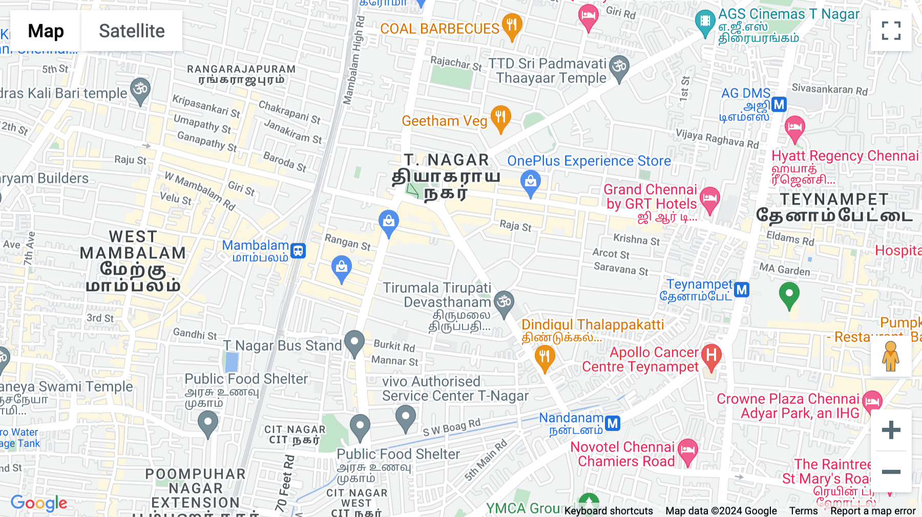 Click for interative map of Bascon Futura SV IT Park, Venkatanarayana Road, Parthasarathipuram, 7th Floor, T. Nagar Chennai, Chennai