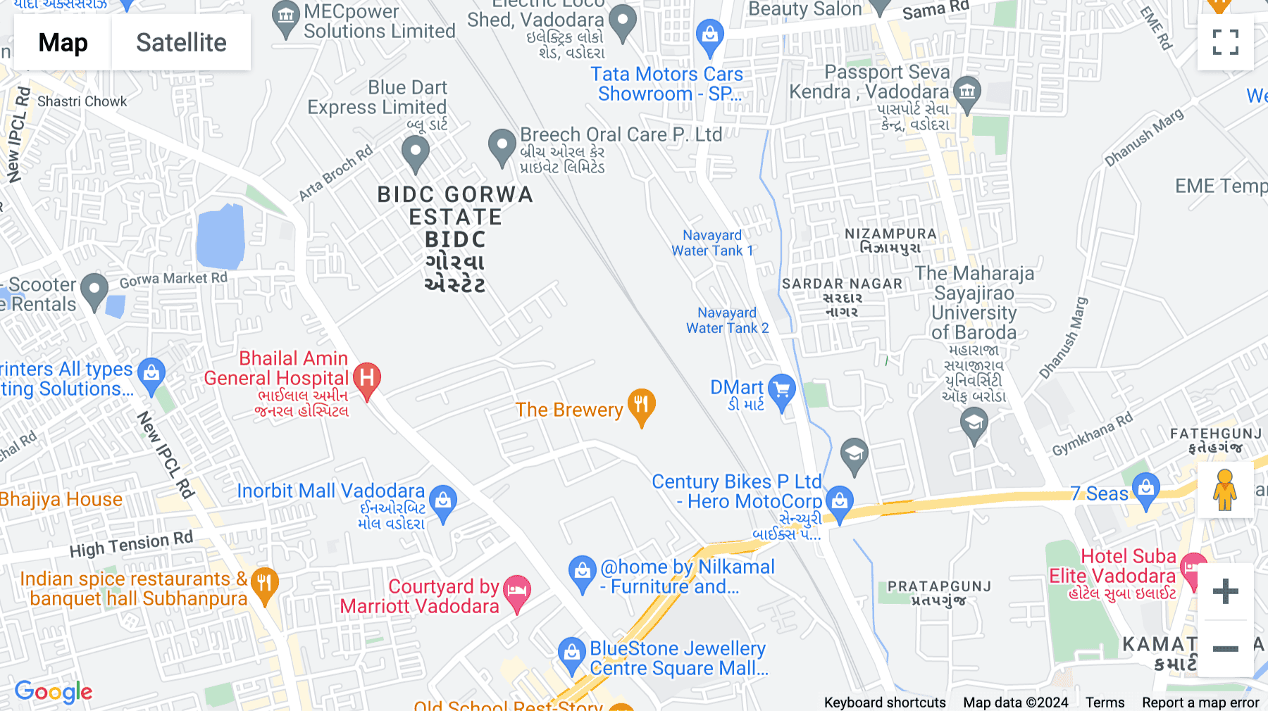 Click for interative map of Alembic City, Alembic Road, 3rd floor, Vadodara