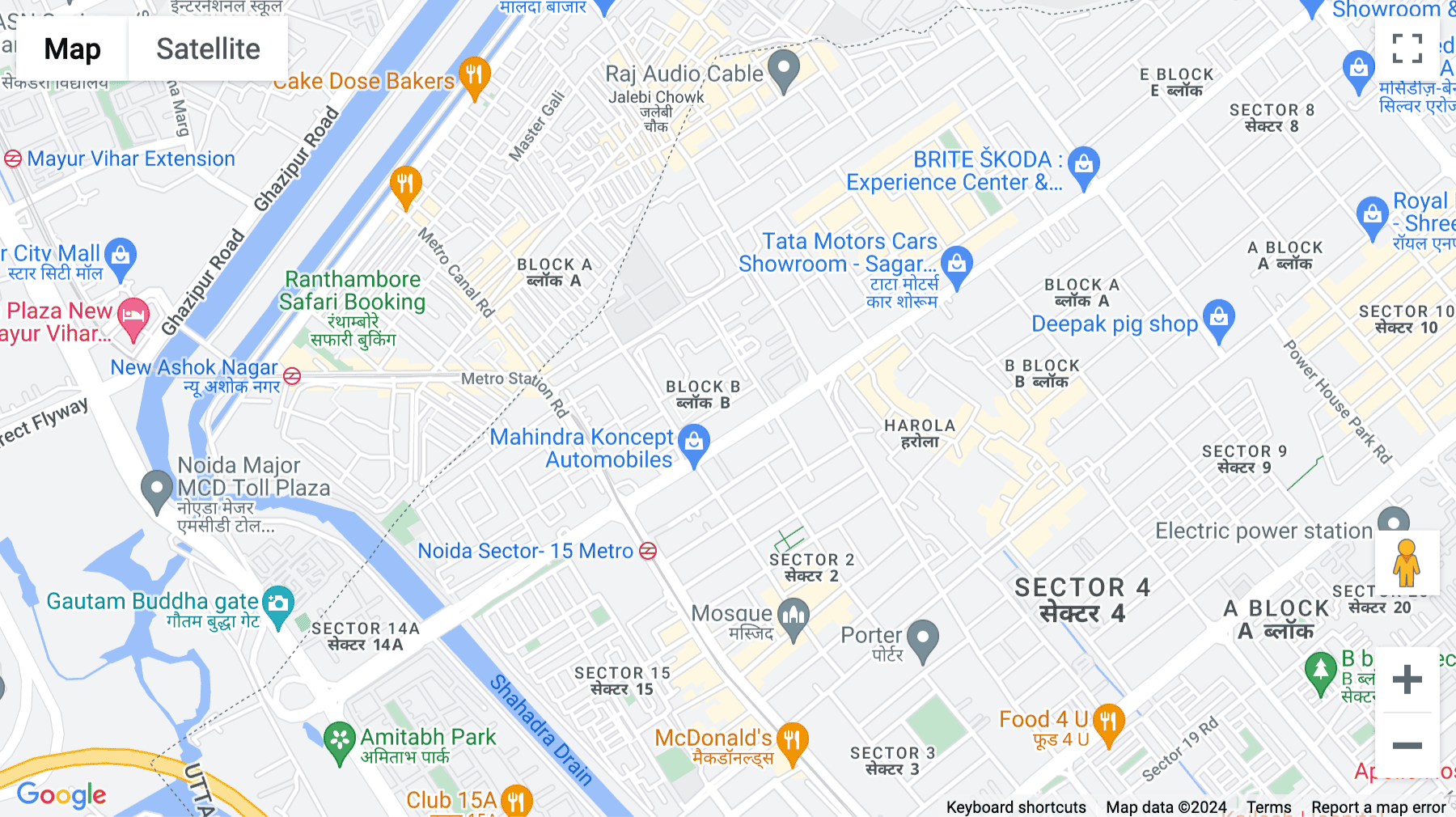 Click for interative map of B- 26-27, 3rd Floor, Block-B, Sector-1, Noida