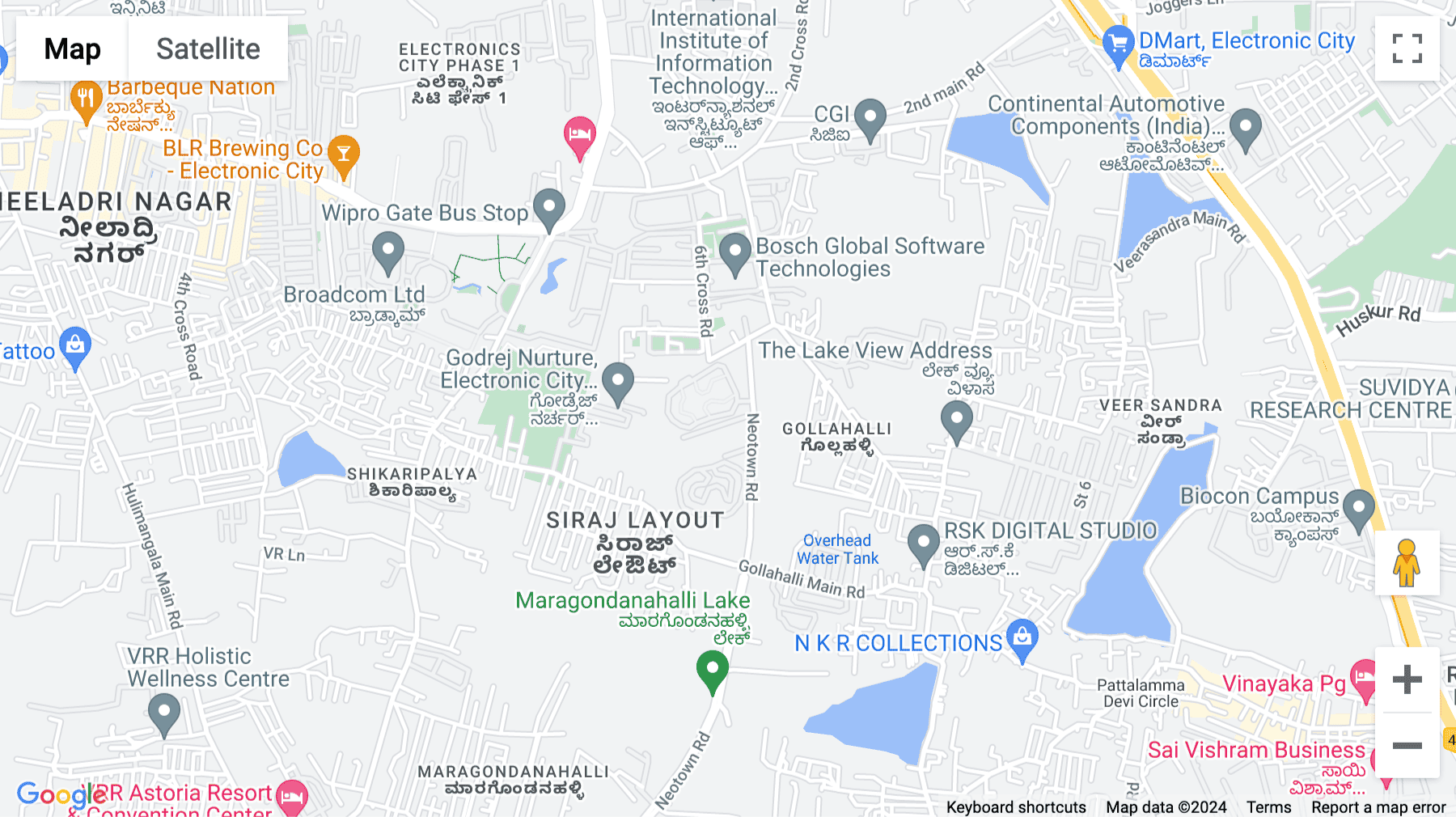 Click for interative map of 21, 2nd Main Road, Infinity Park, Tower 1, Electronic City, Phase 1, Bangalore