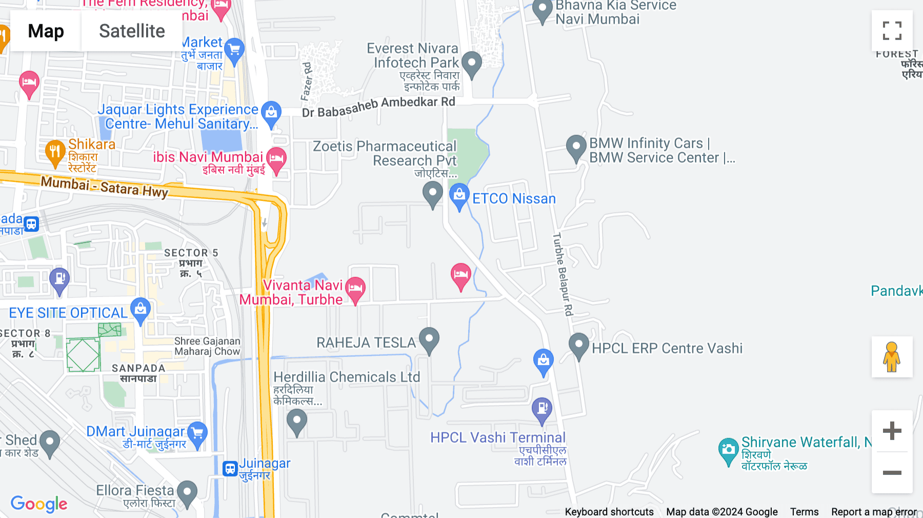 Click for interative map of 7th Floor, Rupa Renaissance, MIDC Industrial Estate, Turbhe, Navi Mumbai