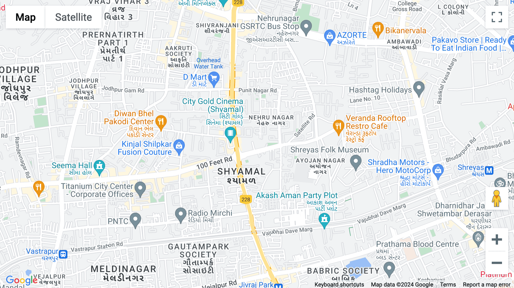 Click for interative map of 3rd Floor, Shilp Zaveri, Shyamal Cross Road, Shyamal, Ahmedabad