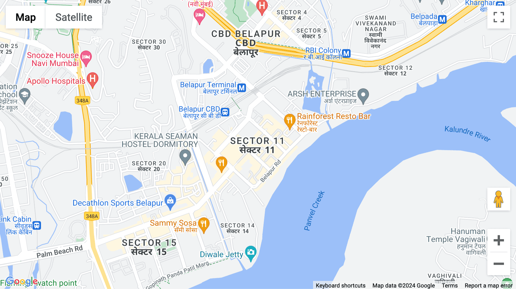 Click for interative map of NBC Complex, Sector 11, Navi Mumbai