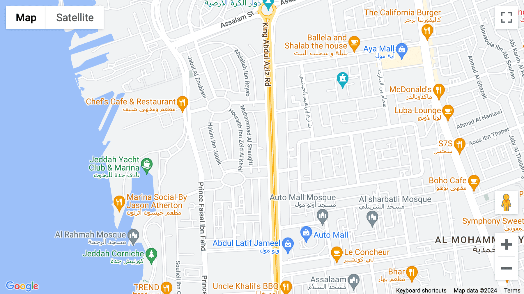 Click for interative map of King Abdulaziz Road,Smou Tower, 5th Floor,, Jeddah