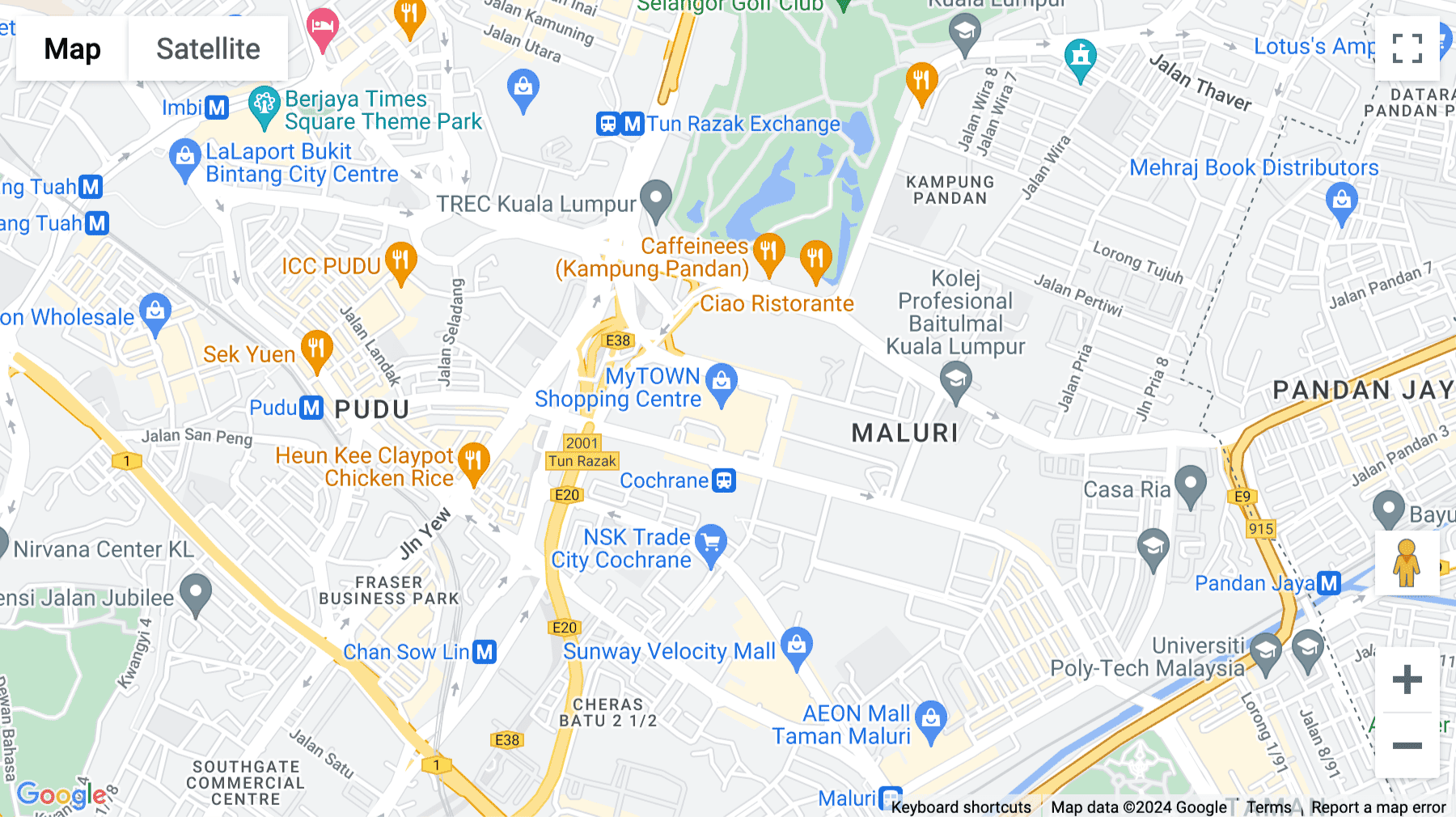 Click for interative map of L3-023, My Town Shopping Centre, Level 3, No.6, Jalan Cochrane, Seksyen 90, Kuala Lumpur