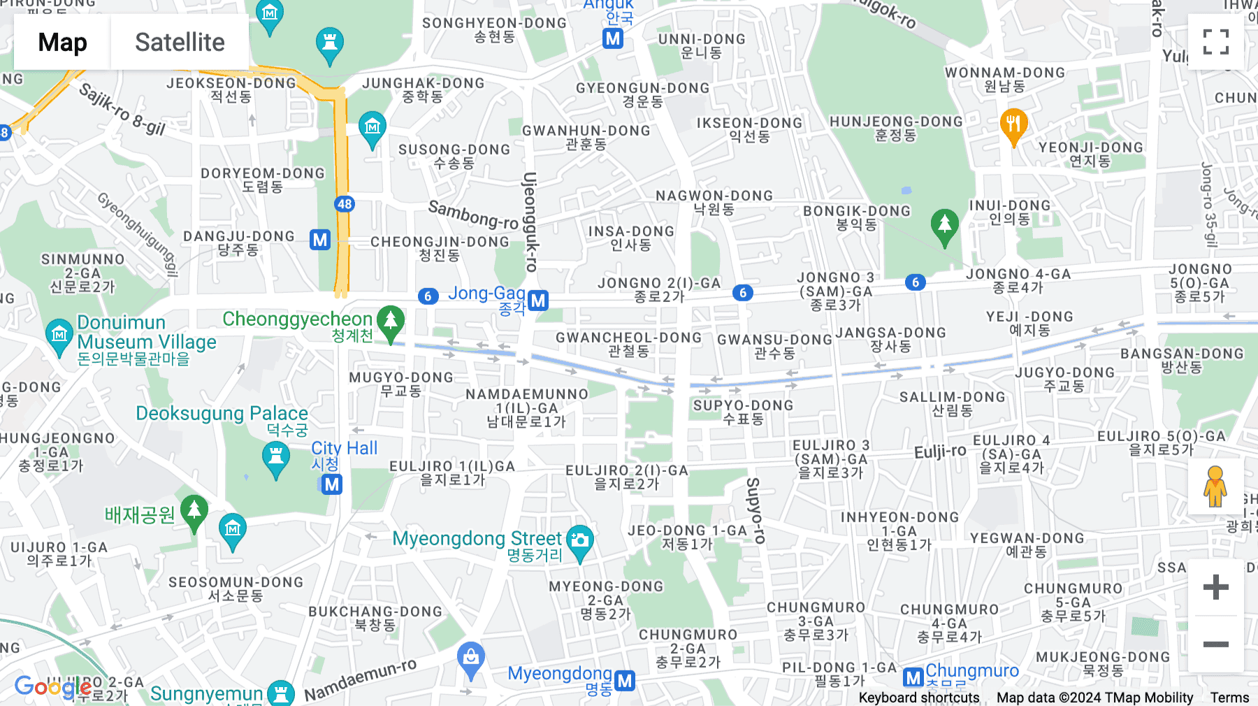 Click for interative map of Kokos Korea, Point 23, 12-13, Gwancheol-dong, Seoul