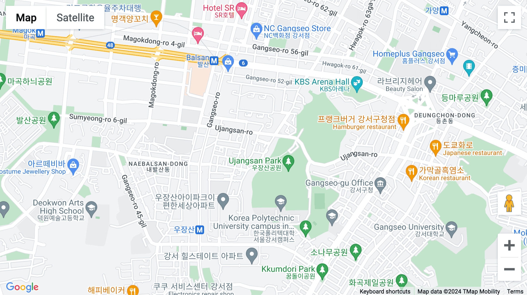 Click for interative map of 385, Gangseo-ro, 8th floor, Woosung SB Tower, Seoul