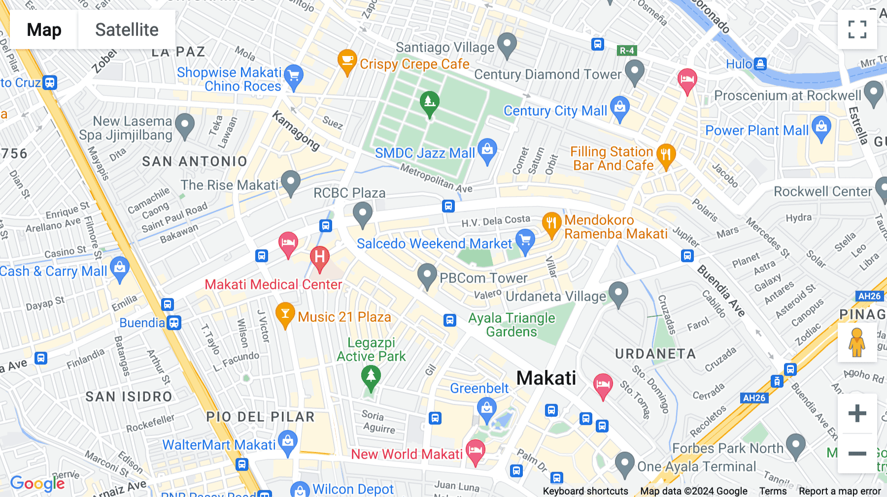 Click for interative map of 22/F The Peak Tower, 107 L.P. Leviste Street, Salcedo Village, Makati