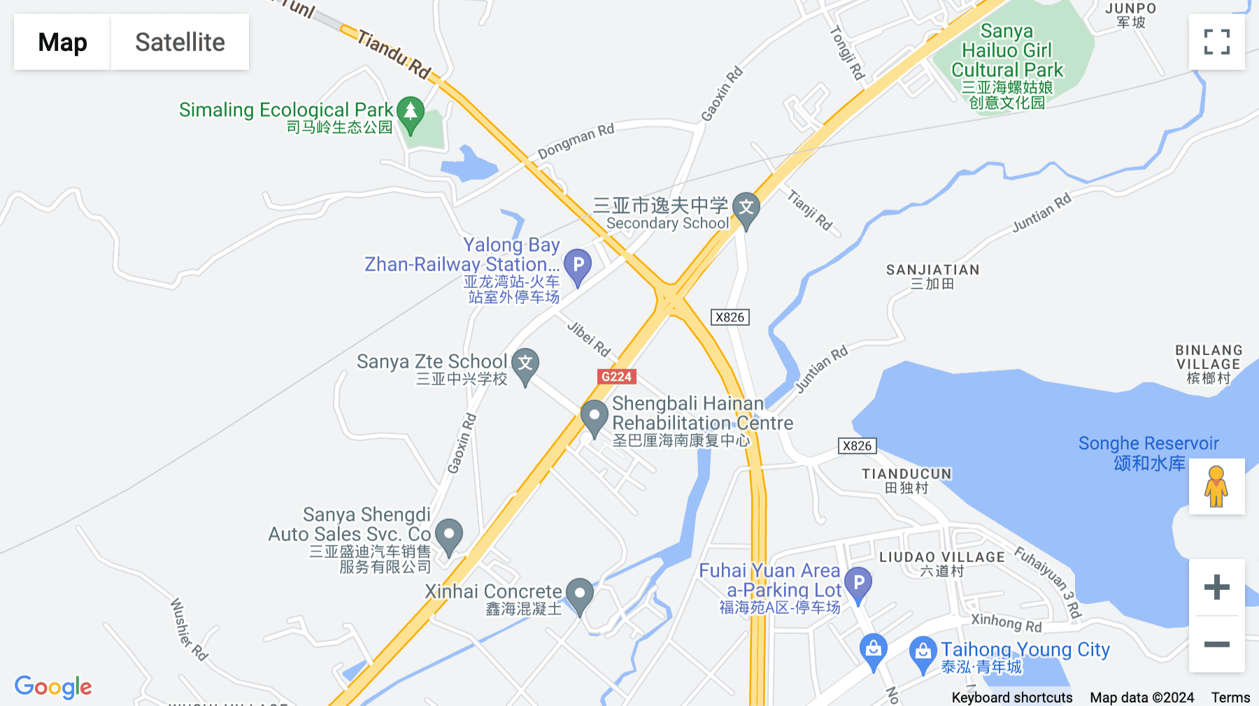 Click for interative map of No.218 Jiyang Avenue, 2-3 Floor, Tianhao Wanliuhui, Sanya