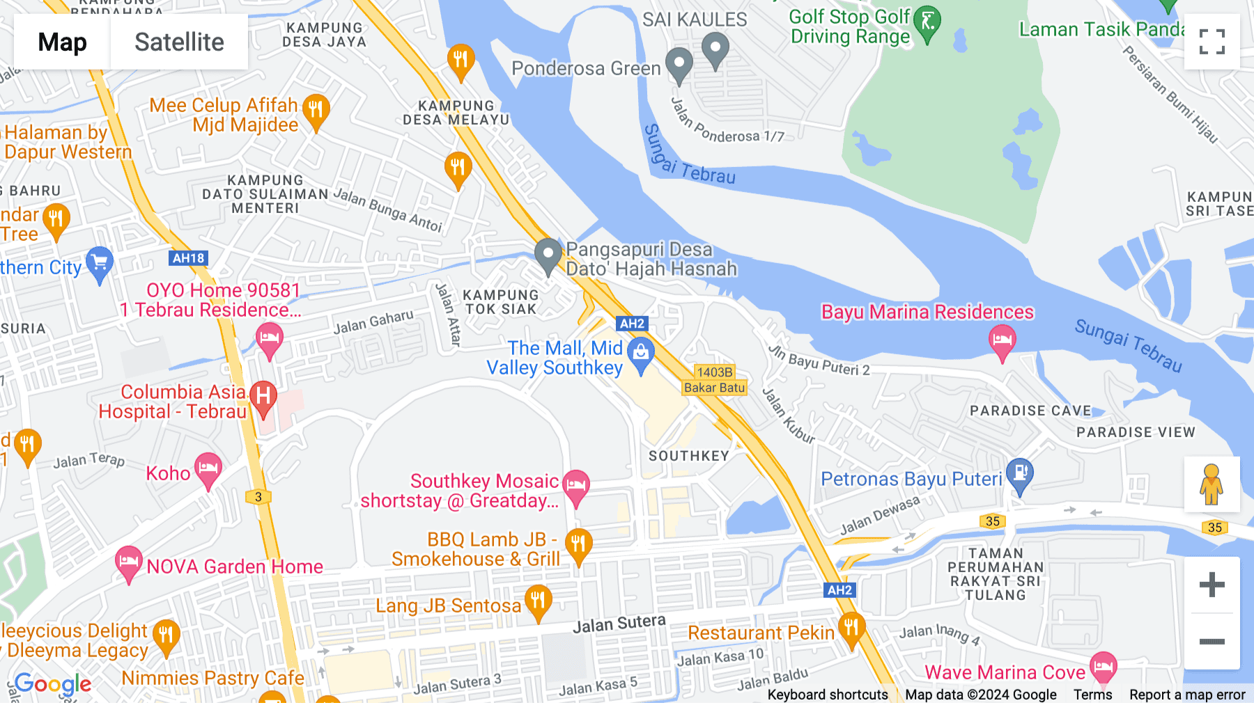 Click for interative map of Persiaran Southkey 1, Mid Valley Southkey North Tower, Johor Bahru