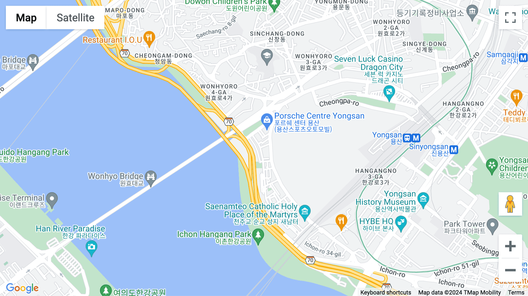 Click for interative map of 21, Ichon-ro 2ga-gil, Seoul