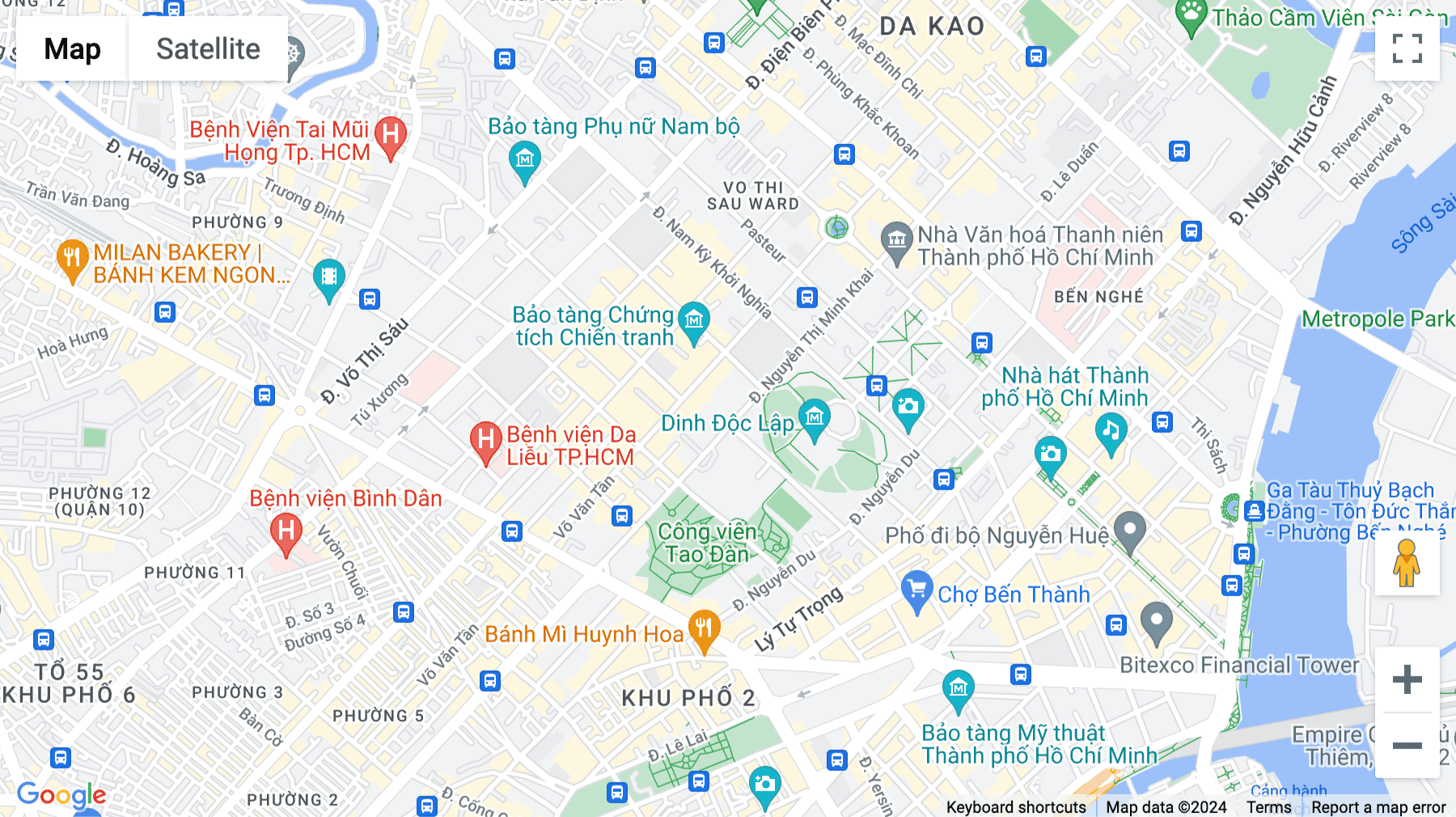 Click for interative map of 126 Nguyen Thi Minh Khai Street, 2nd & 3rd Floor, Itaxa Building, Vo Thi Sau Ward, Ho Chi Minh City