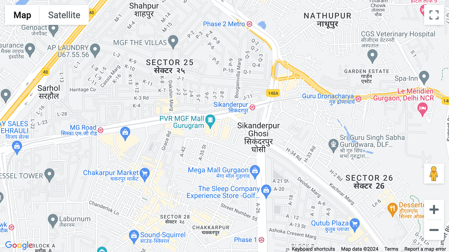 Click for interative map of Mehrauli-Gurgaon Road, 3rd Floor, JMD Empire Square, Gurugram